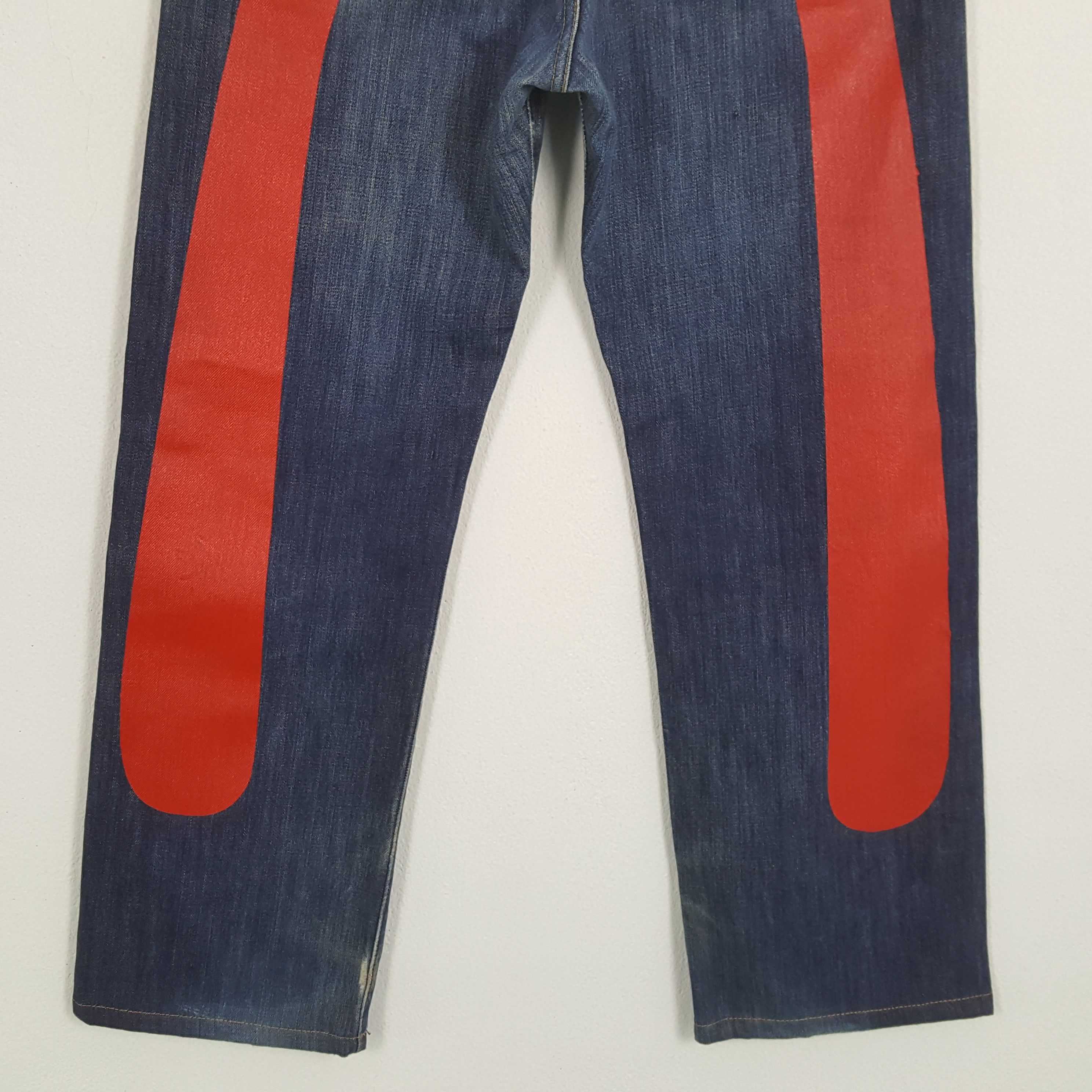 Evisu × Japanese Brand × Vintage Vintage EVISU Japanese Brand Daicock Custom Style Jeans Size US 31 - 3 Thumbnail