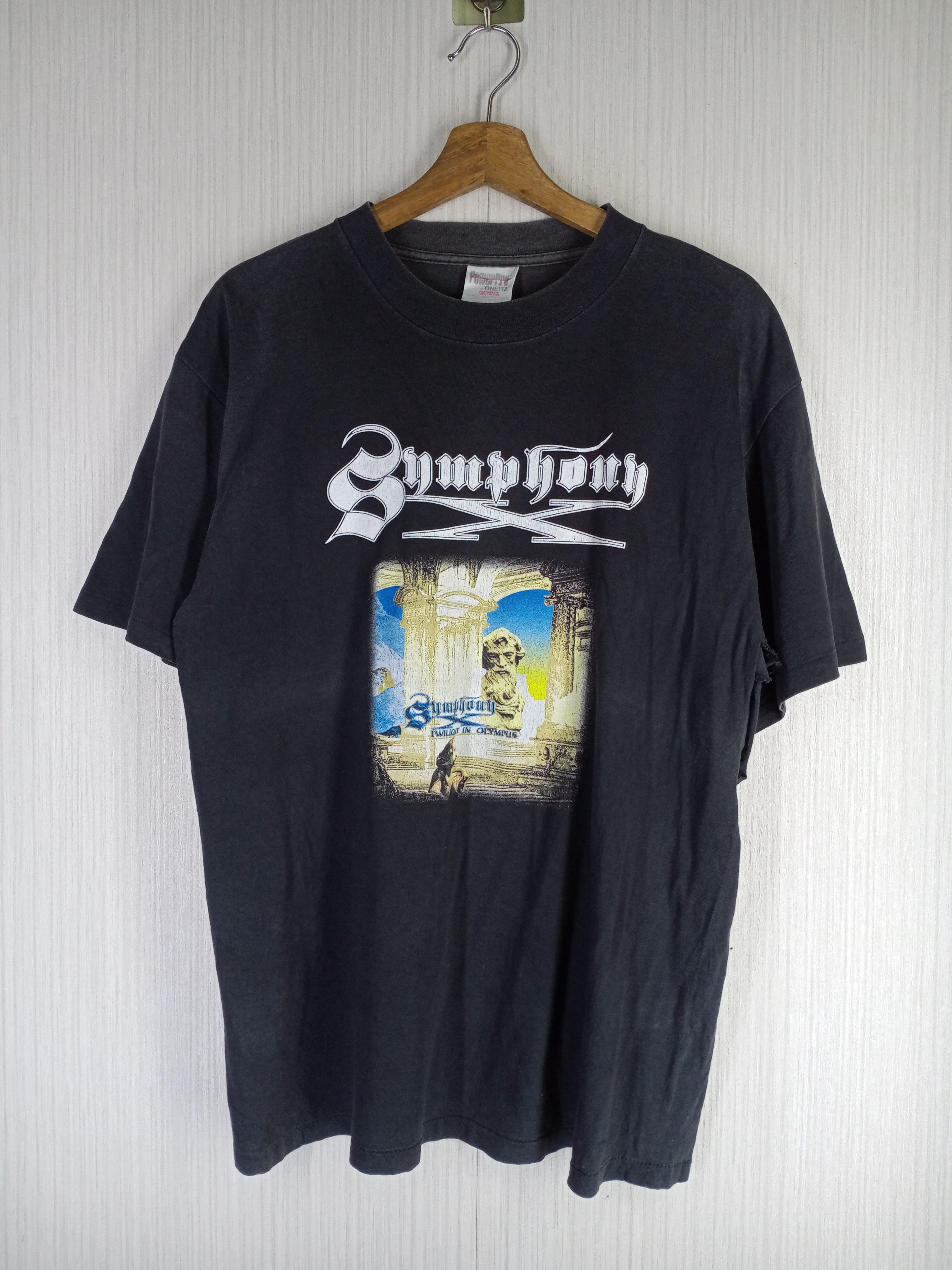 Rare Vintage Symphony X Twilight in Japan Tour 1998 Tee