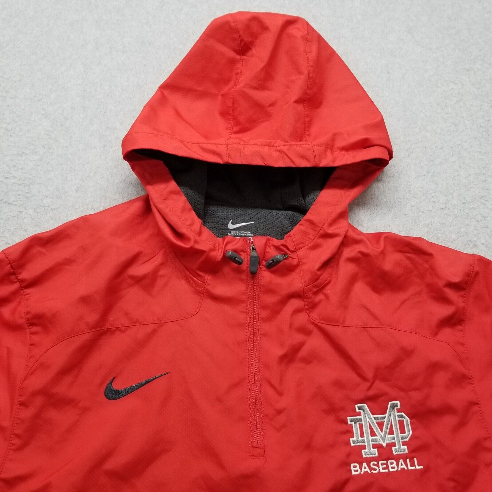 Nike Nike Jacket Men XL Zip Pockets Hooded Baseball Windbreaker Size US XL / EU 56 / 4 - 8 Thumbnail