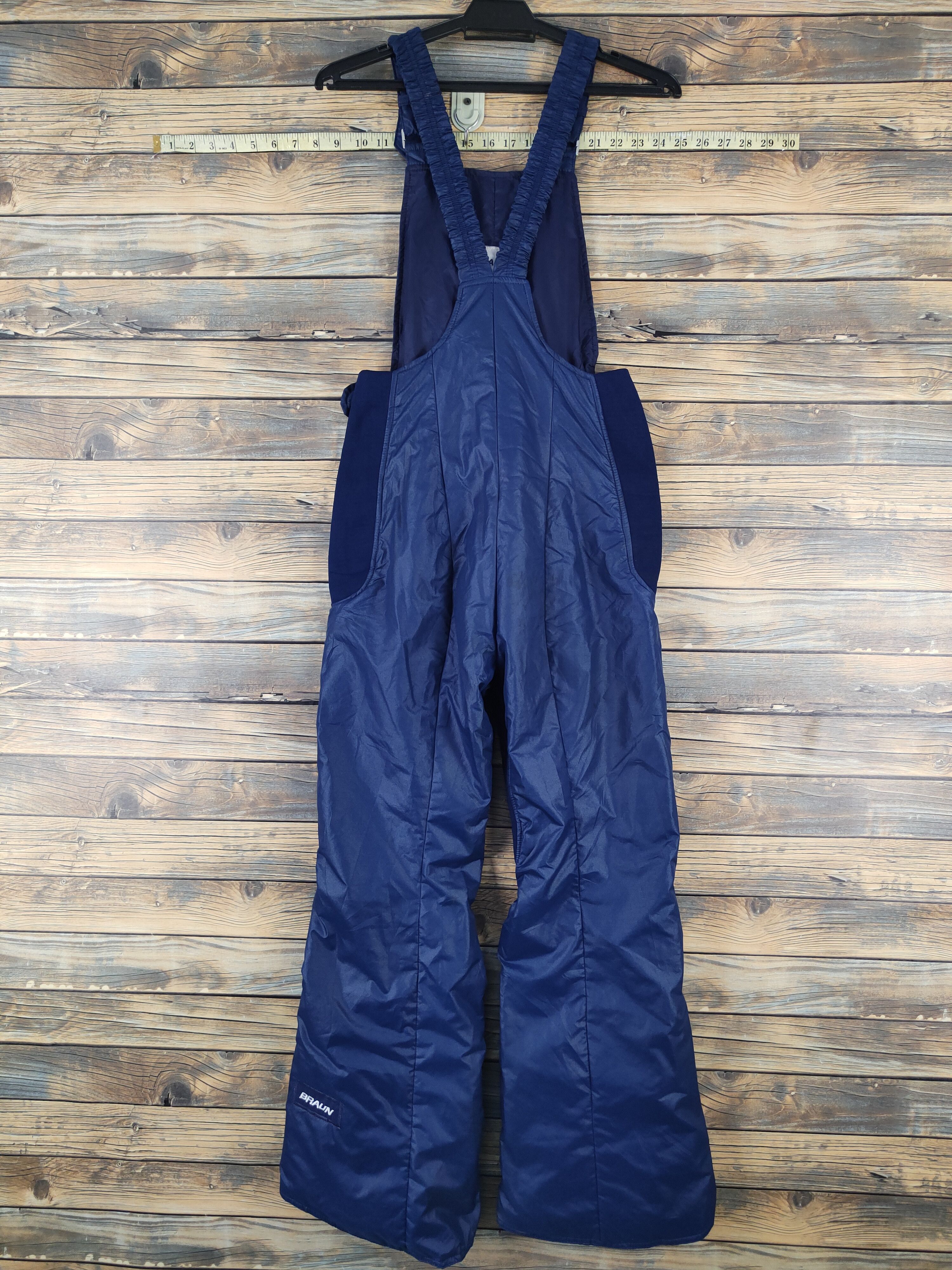Braun Braun Navy Overall Snow Pants Ski Jumpsuits Size US 28 / EU 44 - 12 Thumbnail