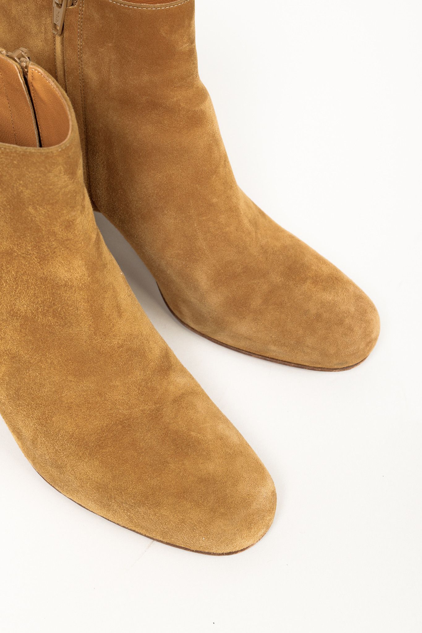Yves Saint Laurent Saint Laurent Babies 70s Fringe Camel-Brown Suede Boots Size US 8 / IT 38 - 5 Thumbnail