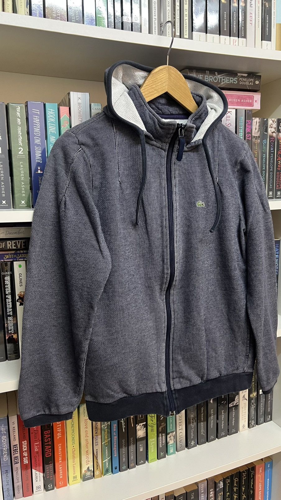 Lacoste × Vintage Lacoste Japan Zipper Hoodie Size US XS / EU 42 / 0 - 3 Thumbnail