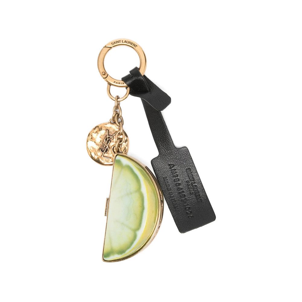 Saint Laurent Paris Saint Laurent GREEN Keyrings & Chains Size ONE SIZE - 1 Thumbnail