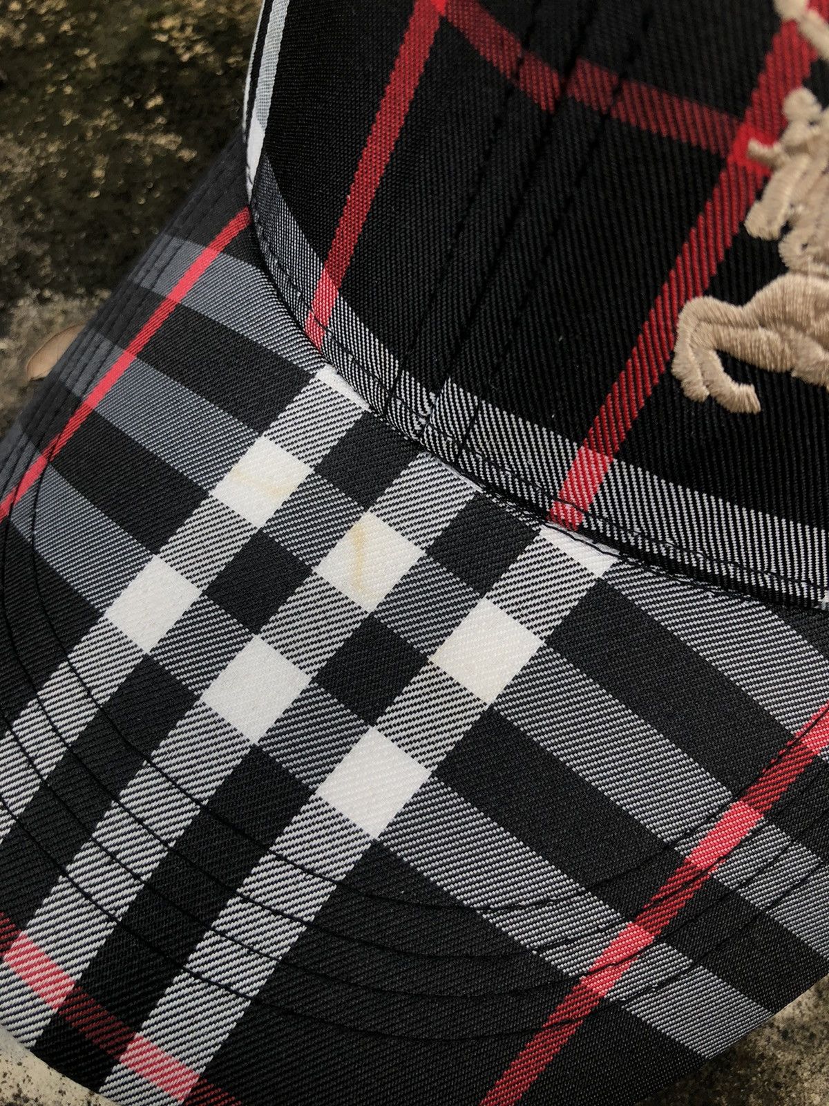 Burberry × Vintage Vintage Burberrys Nova Check Hats Made In England Size ONE SIZE - 8 Thumbnail