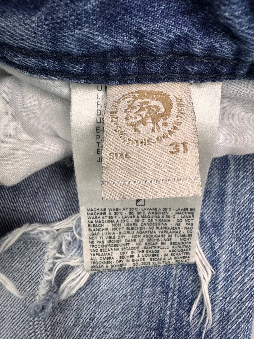 Diesel Diesel Iakop Mens Blue Denim Pants Jeans Size US 31 - 7 Thumbnail