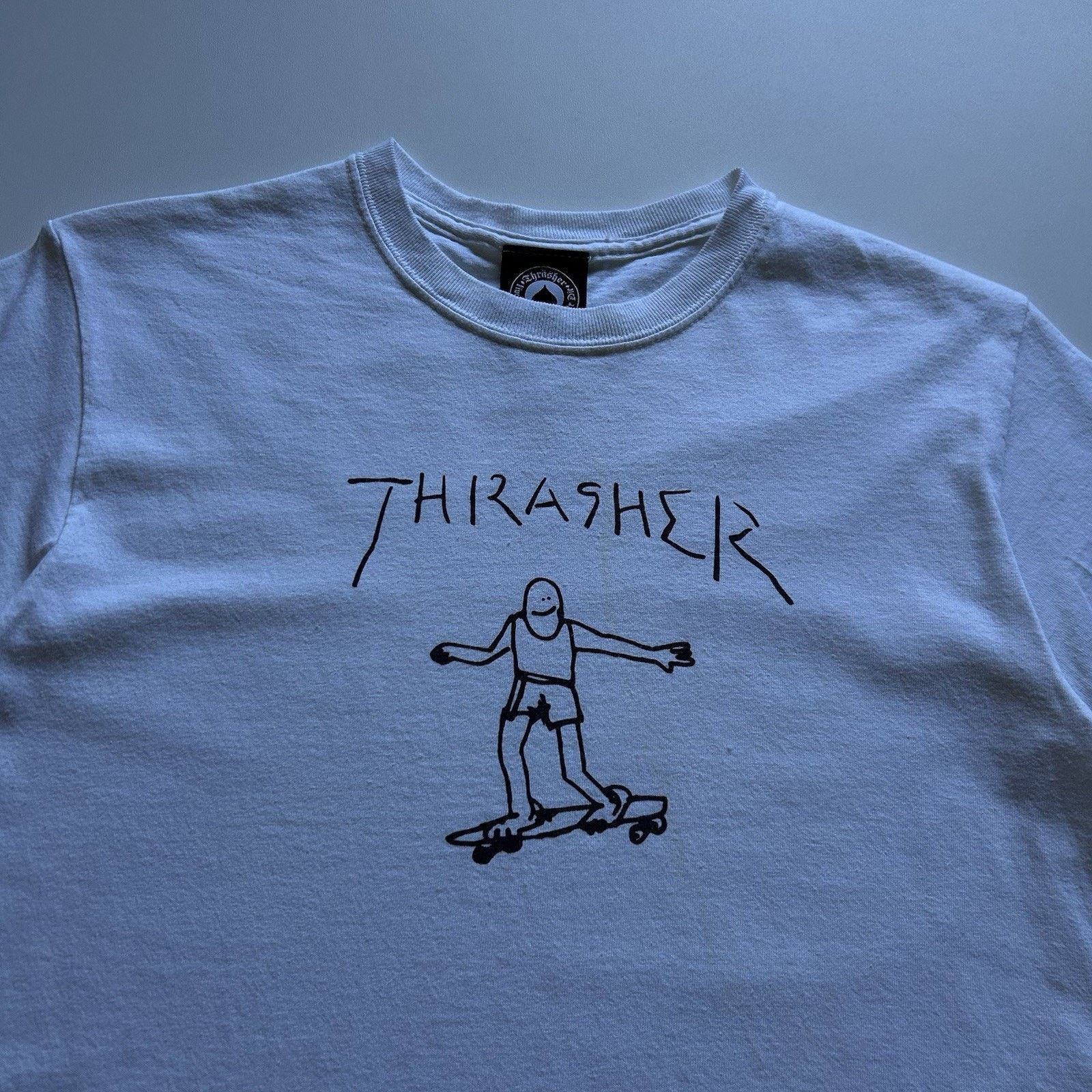 Thrasher Thrasher Magazine T Shirt Small White Skateboarding Rare Size US S / EU 44-46 / 1 - 2 Thumbnail