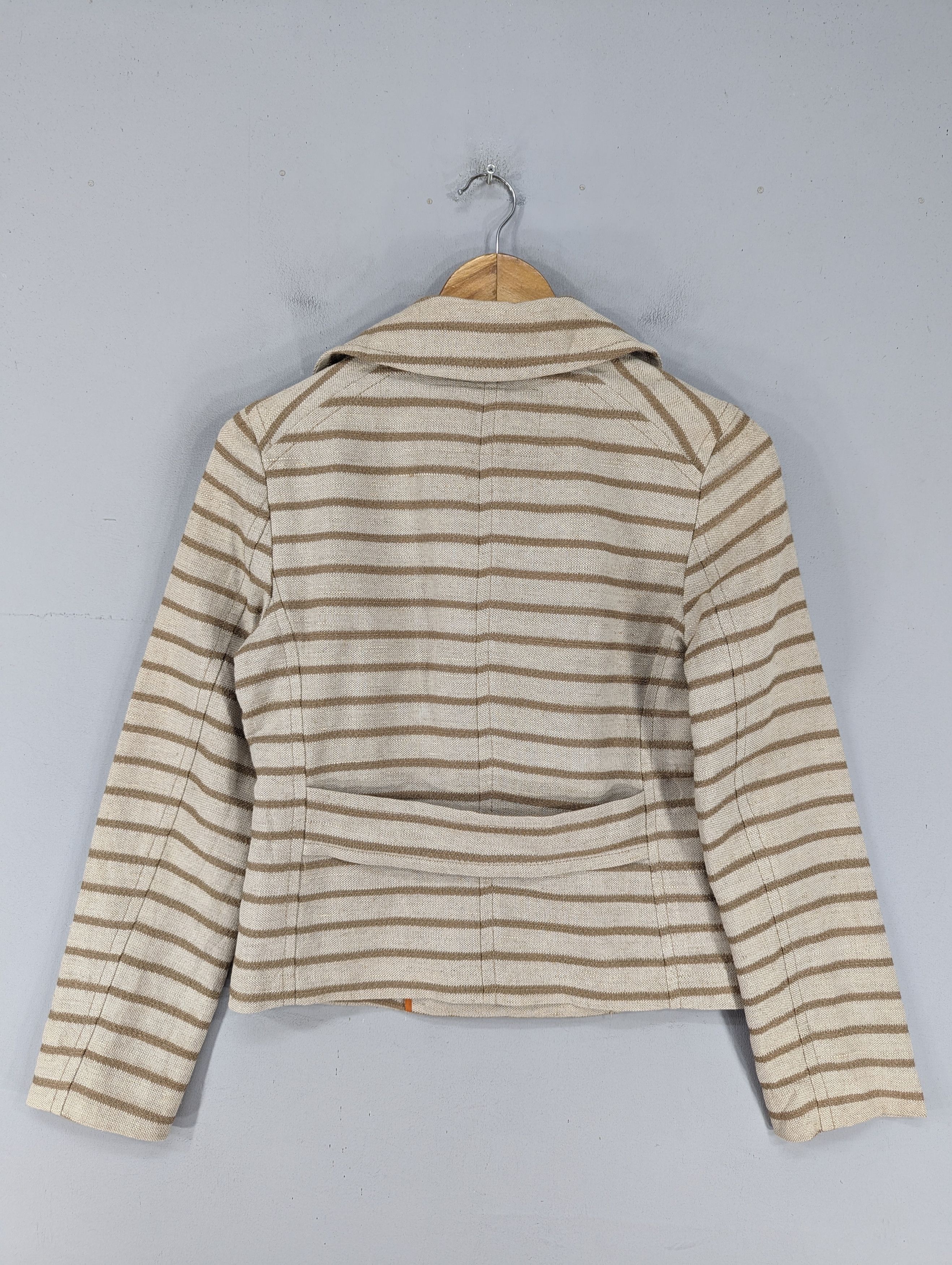 Yohji Yamamoto Ined By Yohji Yamamoto Double Breasted Short Coat Jacket Size XXS / US 00 / IT 34 - 14 Thumbnail