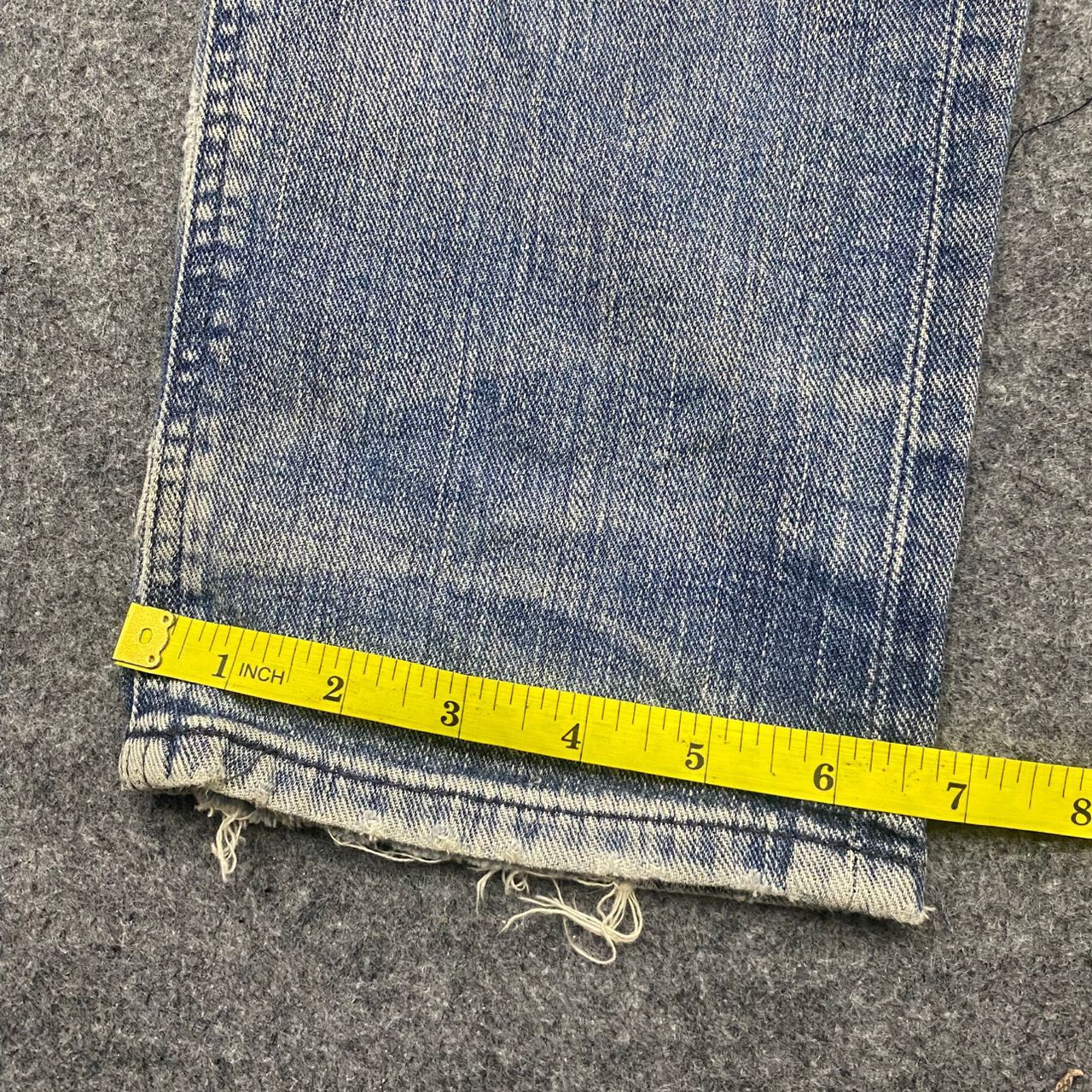 Lee 💥Vintage Lee Riders Balenciaga Distressed Denim Size US 32 / EU 48 - 8 Thumbnail
