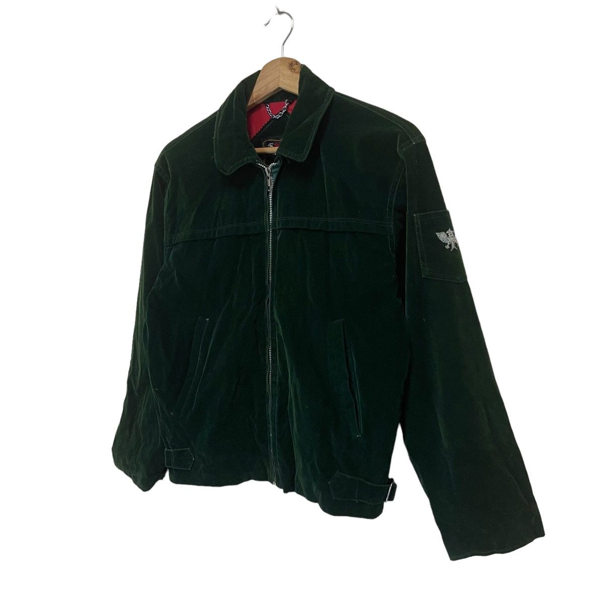 Japanese Brand × Vintage SSK DELUXE SUKAJAN VELVET JACKET Size US S / EU 44-46 / 1 - 3 Thumbnail