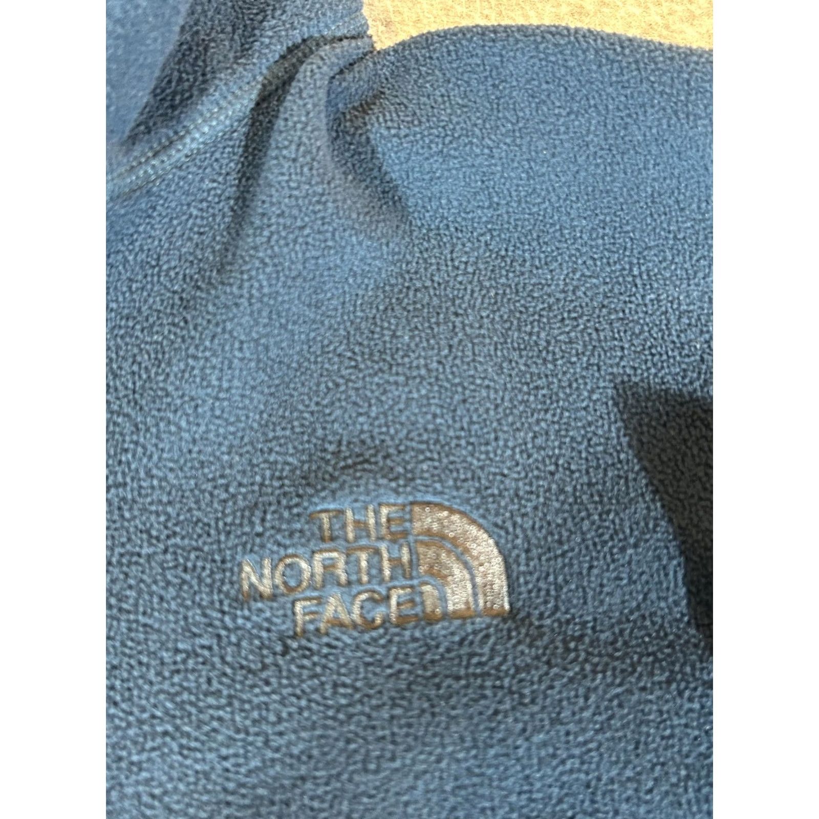 The North Face The North Face Pullover Mens M Blue 1/4 Zip Fleece Sweater Hiking Outdoor Size US M / EU 48-50 / 2 - 2 Thumbnail
