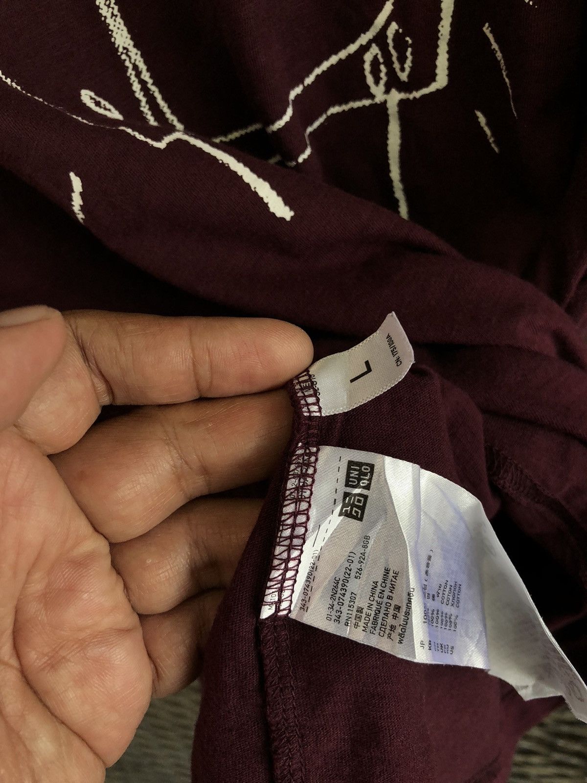 Japanese Brand × Undercover × Uniqlo JAPANESE UNIQLO X UNDERCOVER TEE SHIRT Size US L / EU 52-54 / 3 - 8 Thumbnail