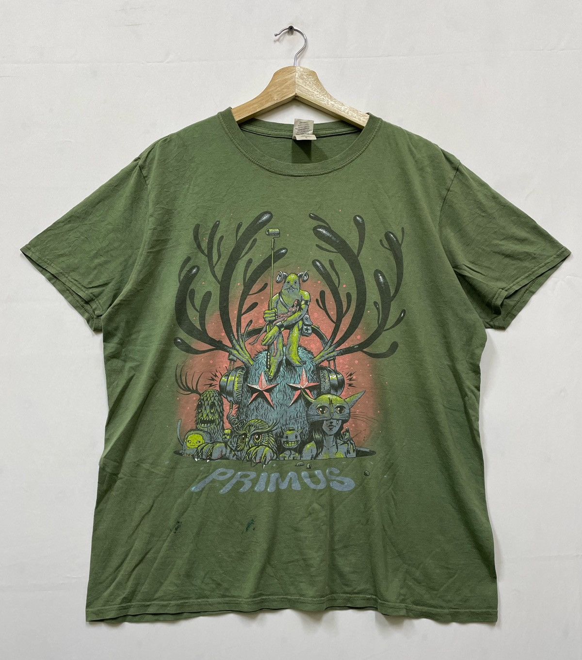 Band Tees PRIMUS BAND 2013 TOUR TEE Size US L / EU 52-54 / 3 - 1 Thumbnail