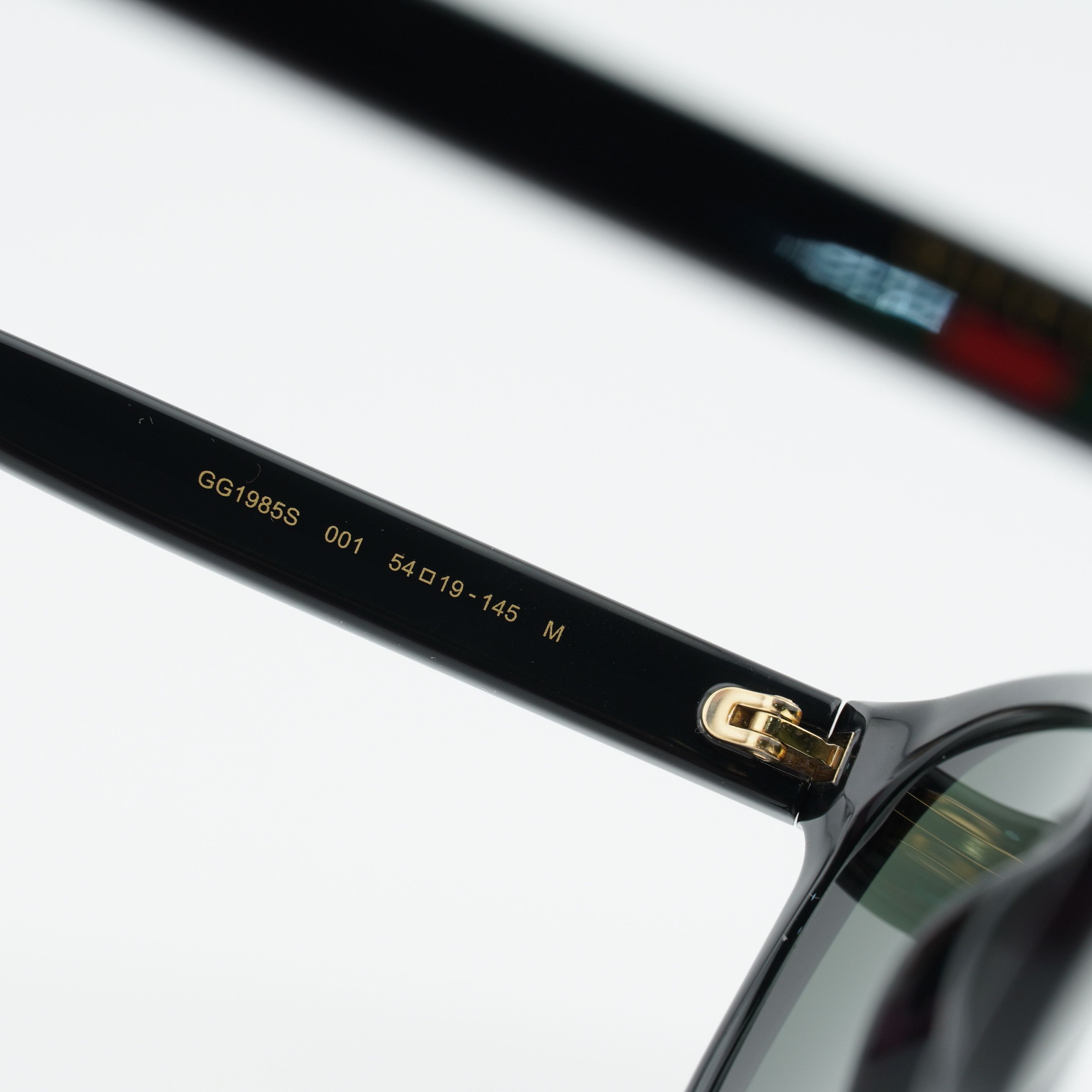 Gucci Gucci GG1985S 001 Sunglasses Black Square Frame, Grey Lenses Size ONE SIZE - 10 Thumbnail