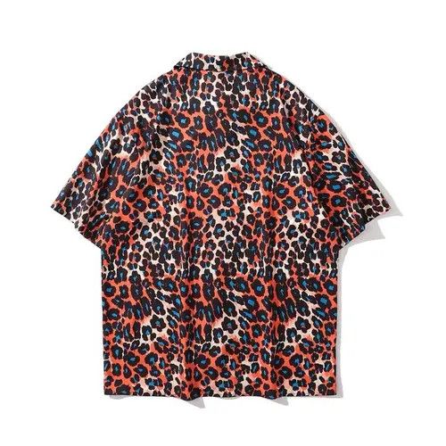 Individualized Shirts New 2022 Futuristic Leopard Style Casual Shirt Size US XXL / EU 58 / 5 - 2 Thumbnail