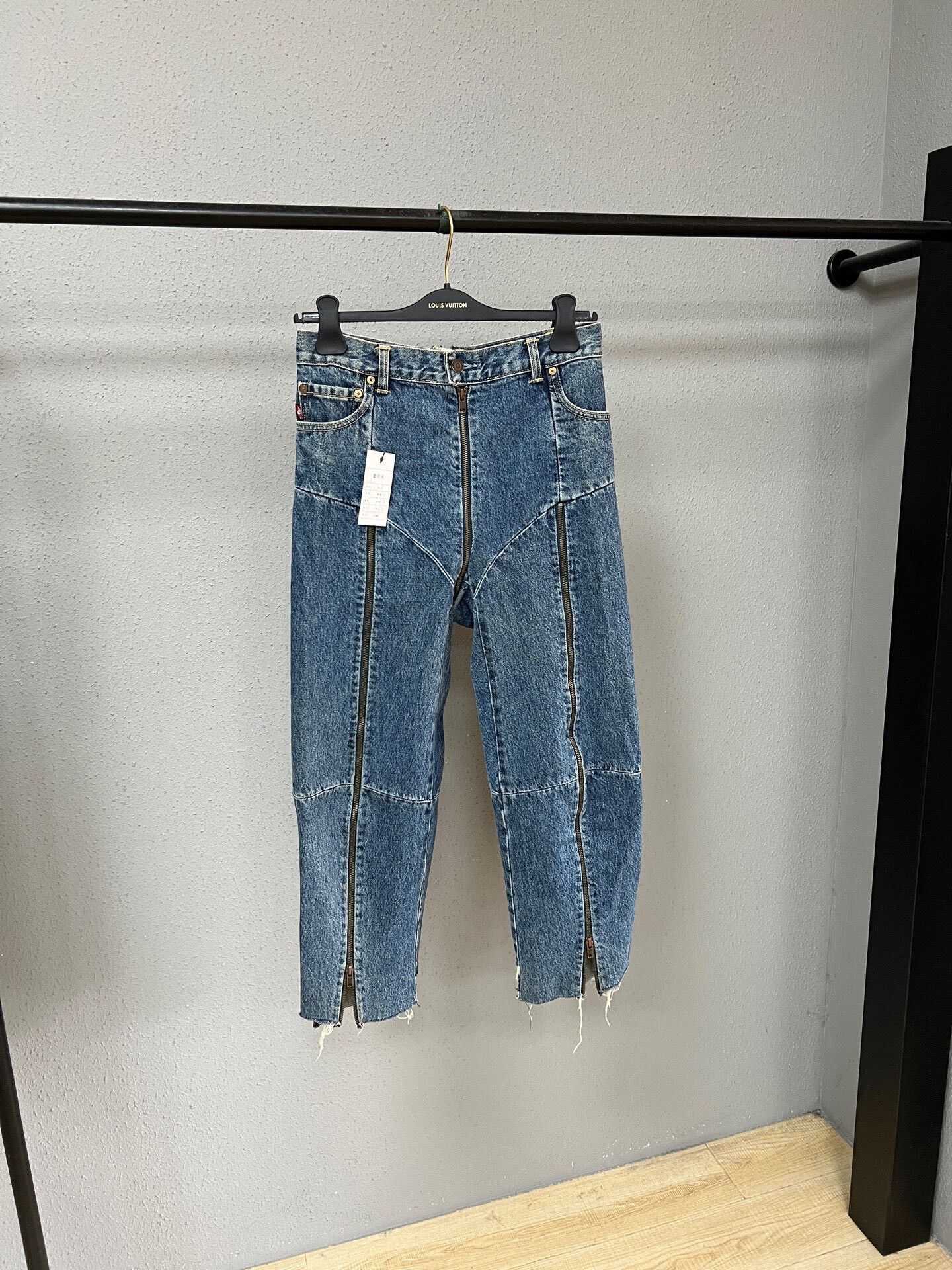 Vetements Vetements Runway Patchwork Four-Zip Jeans Size 26" / US 2 / IT 38 - 1 Thumbnail