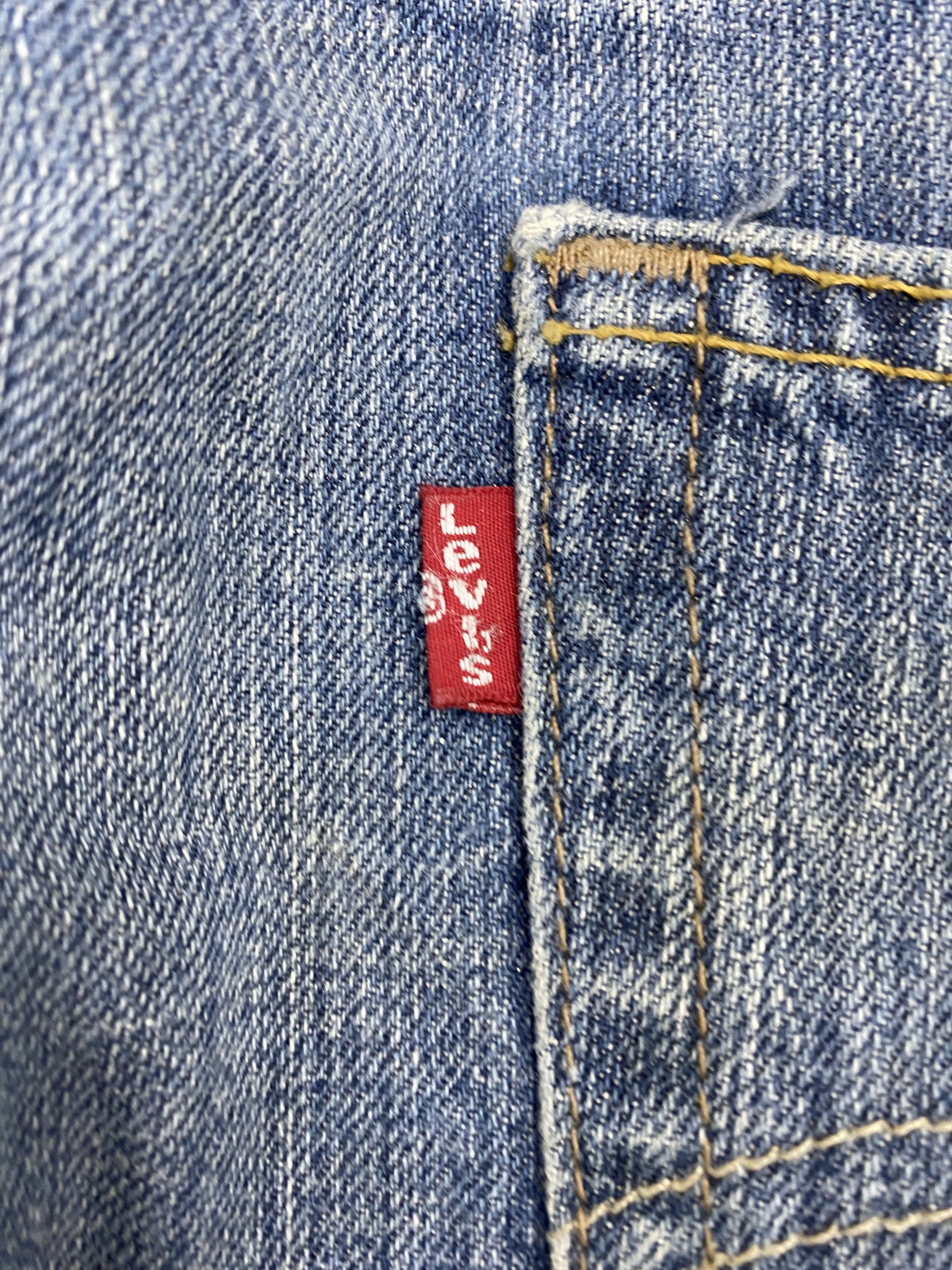 Levi's × Vintage Vintage Levis 569 Loose Straight Cut Distressed Jeans Size US 36 / EU 52 - 6 Thumbnail