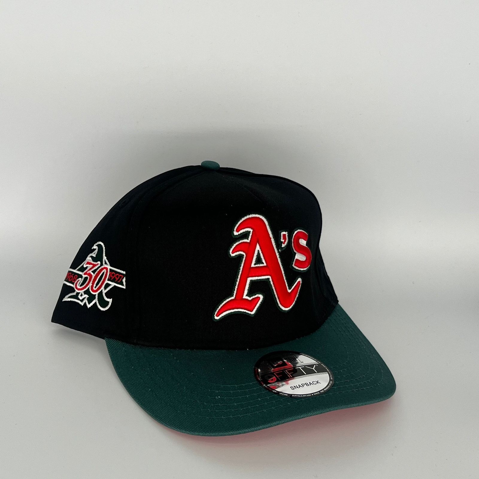 New Era Black Green Athletics 30 years Anniversary New Era MLB Size ONE SIZE - 1 Thumbnail