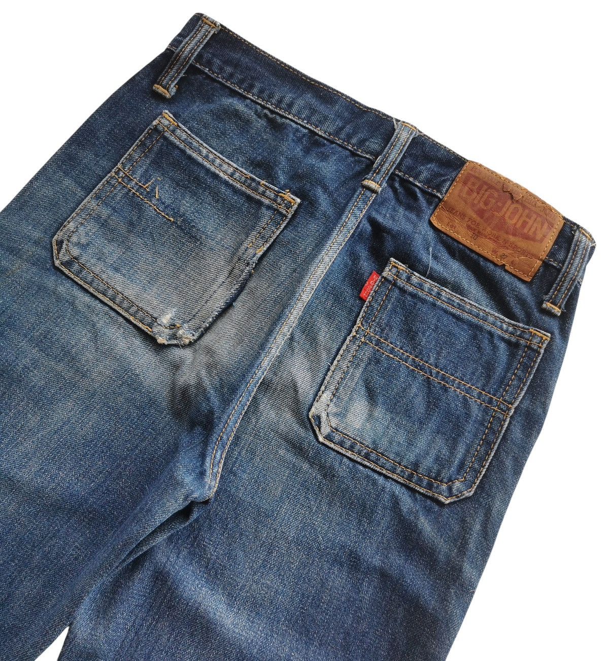 Big John Vintage Bell Bottom Jeans Size US 26 / EU 42 - 7 Thumbnail