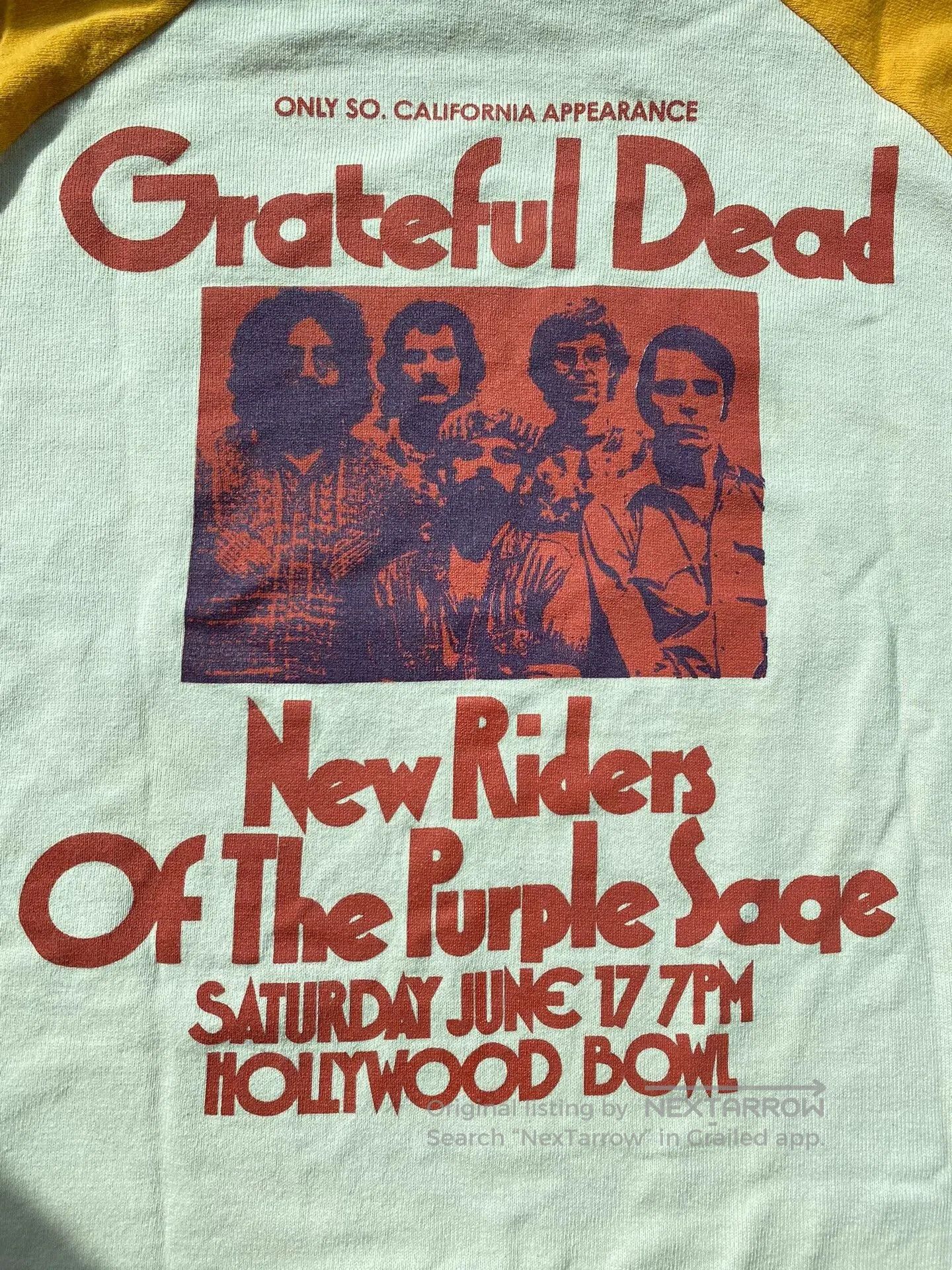 Grateful Dead Grateful Dead Bootleggers 7 Sleeve Shirt. Size US S / EU 44-46 / 1 - 4 Thumbnail