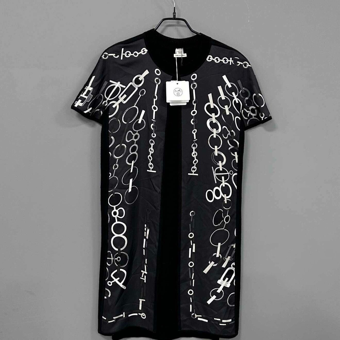 Hermes Hermes Silk Dress L Women Size L / US 10 / IT 46 - 1 Thumbnail