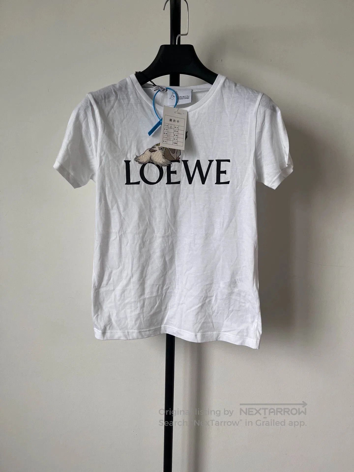 Loewe LOEWE x Howl's Moving Castle Logo T-Shirt. Size US XS / EU 42 / 0 - 1 Thumbnail