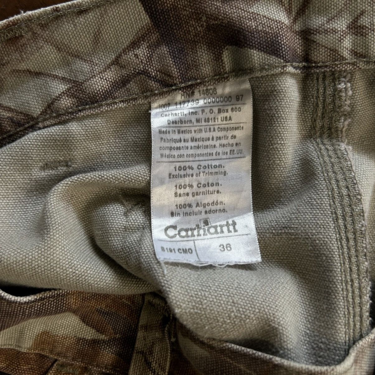 Realtree Vintage Carhartt Realtree Camouflage Carpenter Shorts Size US 36 / EU 52 - 3 Thumbnail