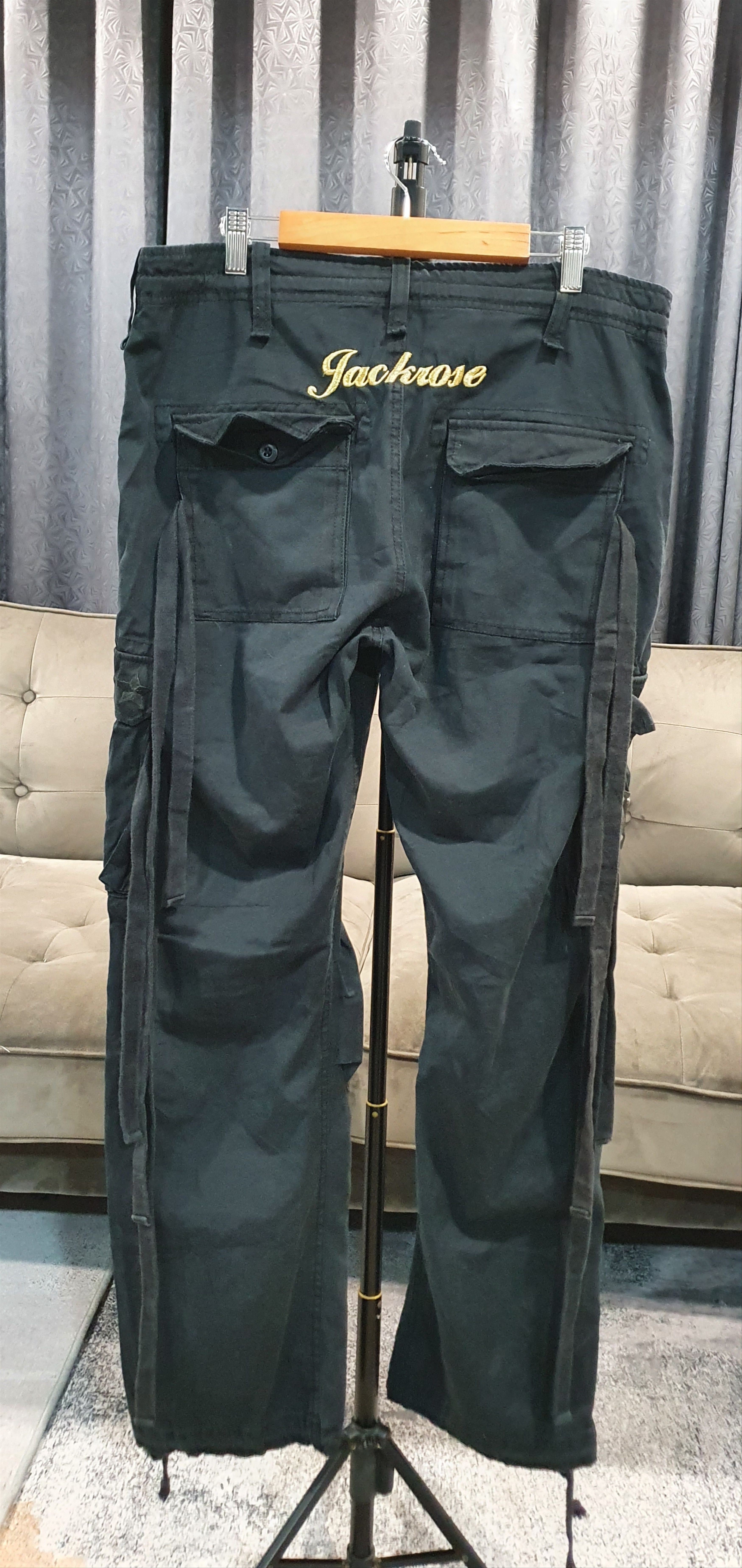If Six Was Nine × JACKROSE × Japanese Brand 💥Y2K JackRose Bondage Parachute Punk Pants Y2K Size US 34 / EU 50 - 1 Thumbnail