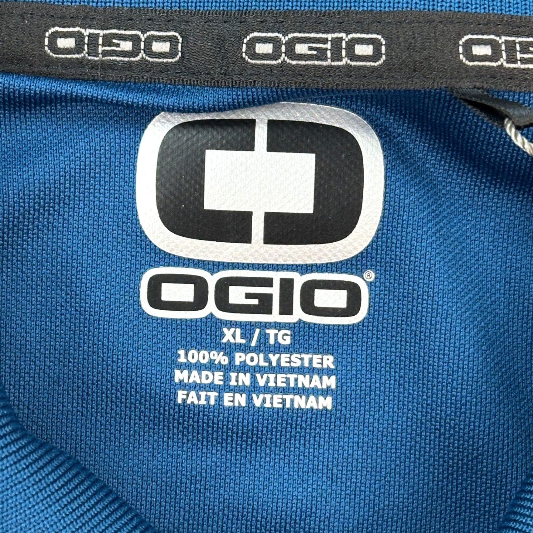 Vintage OGIO Polo Shirt Mens XL Blue Short Sleeve Performance Logo NWT Size US XL / EU 56 / 4 - 4 Thumbnail