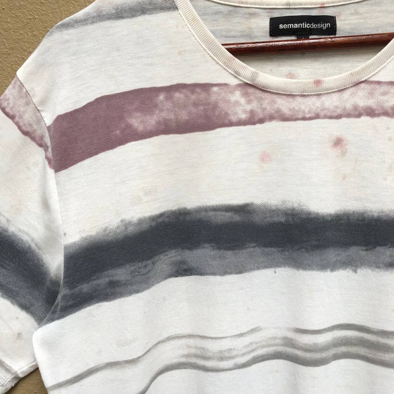 Japanese Brand × Seditionaries × semanticdesign Semantic Design Japan Stripe Tshirt Size US M / EU 48-50 / 2 - 3 Thumbnail