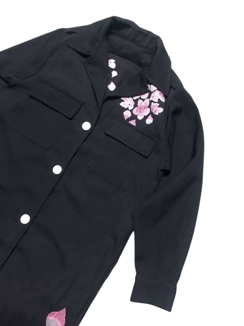 Japanese Brand JAPANESE BRAND YAKUZA JACKET EMBROIDERY PRINTED RARE Size US M / EU 48-50 / 2 - 6 Thumbnail