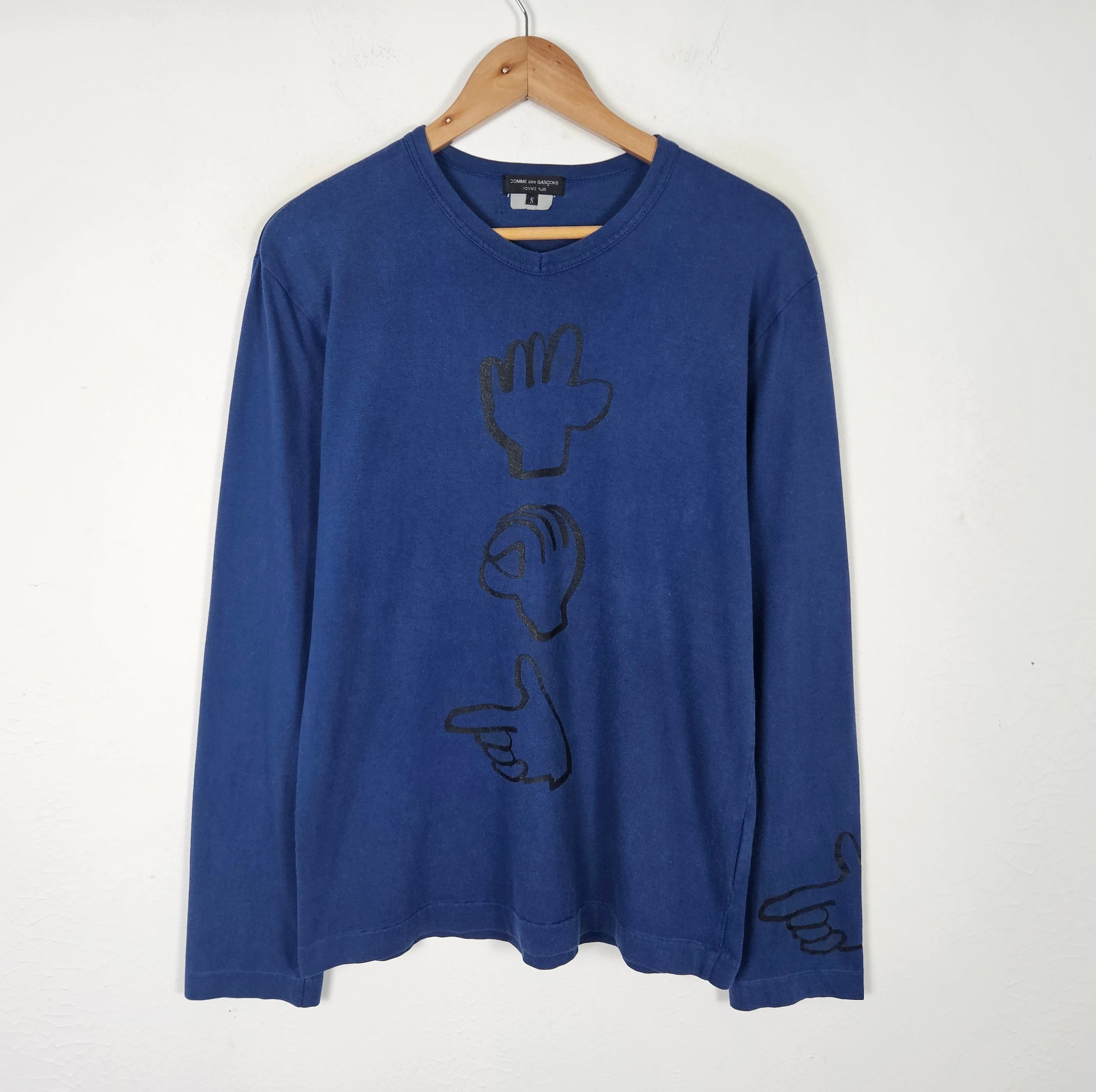 Comme des Garcons Comme des Garcons Homme Plus CDG Hand Sign Shirt Size US S / EU 44-46 / 1 - 2 Thumbnail