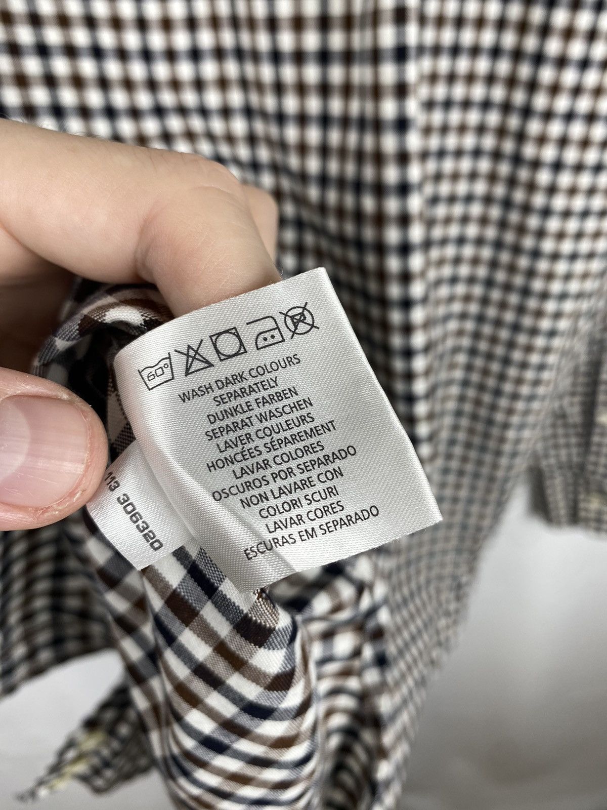 Gant Gant Shirt Button Up Chekered Men size L Size US L / EU 52-54 / 3 - 9 Thumbnail
