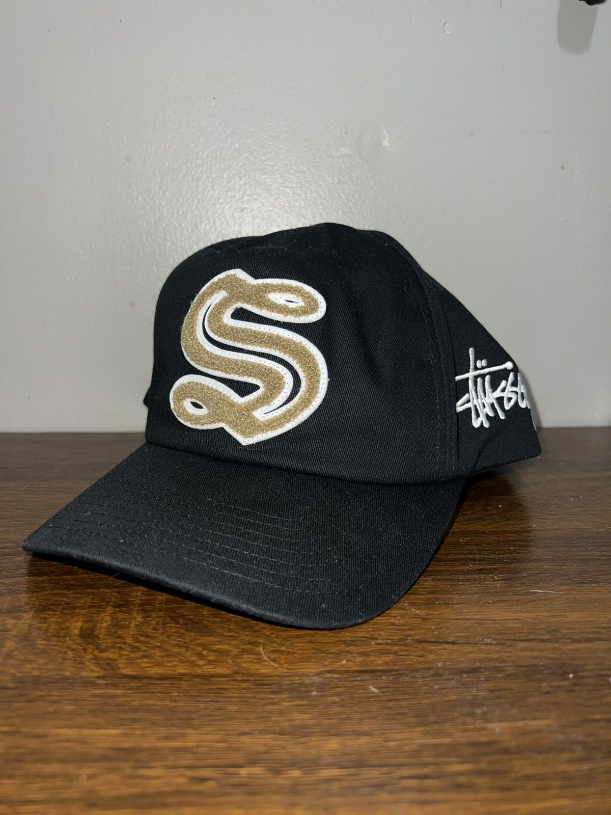 Stussy Stussy Gothic S Chenille Snapback Hat Size ONE SIZE - 3 Thumbnail