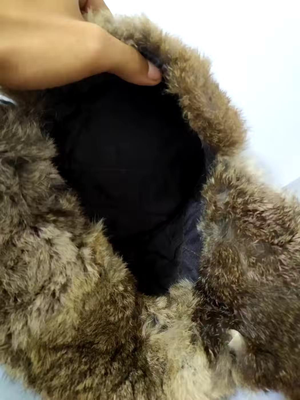 Other Luxury Vintage Soviet Army Design Real Fur Trapper Hat Size ONE SIZE - 8 Thumbnail