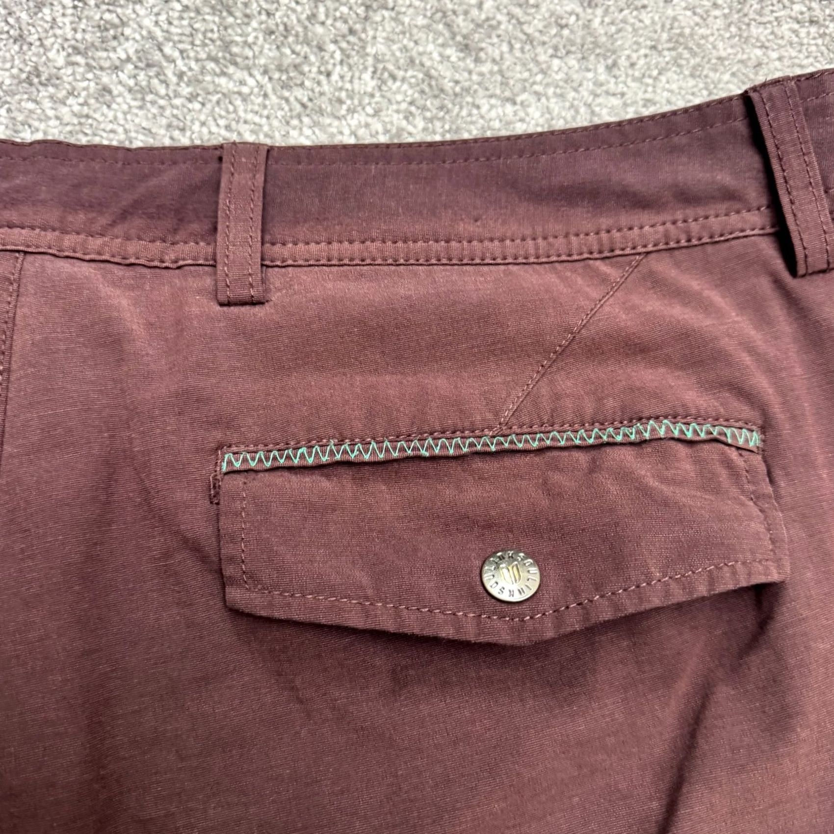 Vintage Linksoul Performance Boardwalk Golf Hybrid Chino Shorts Mens 38 Brown Stretch Size US 38 / EU 54 - 3 Thumbnail