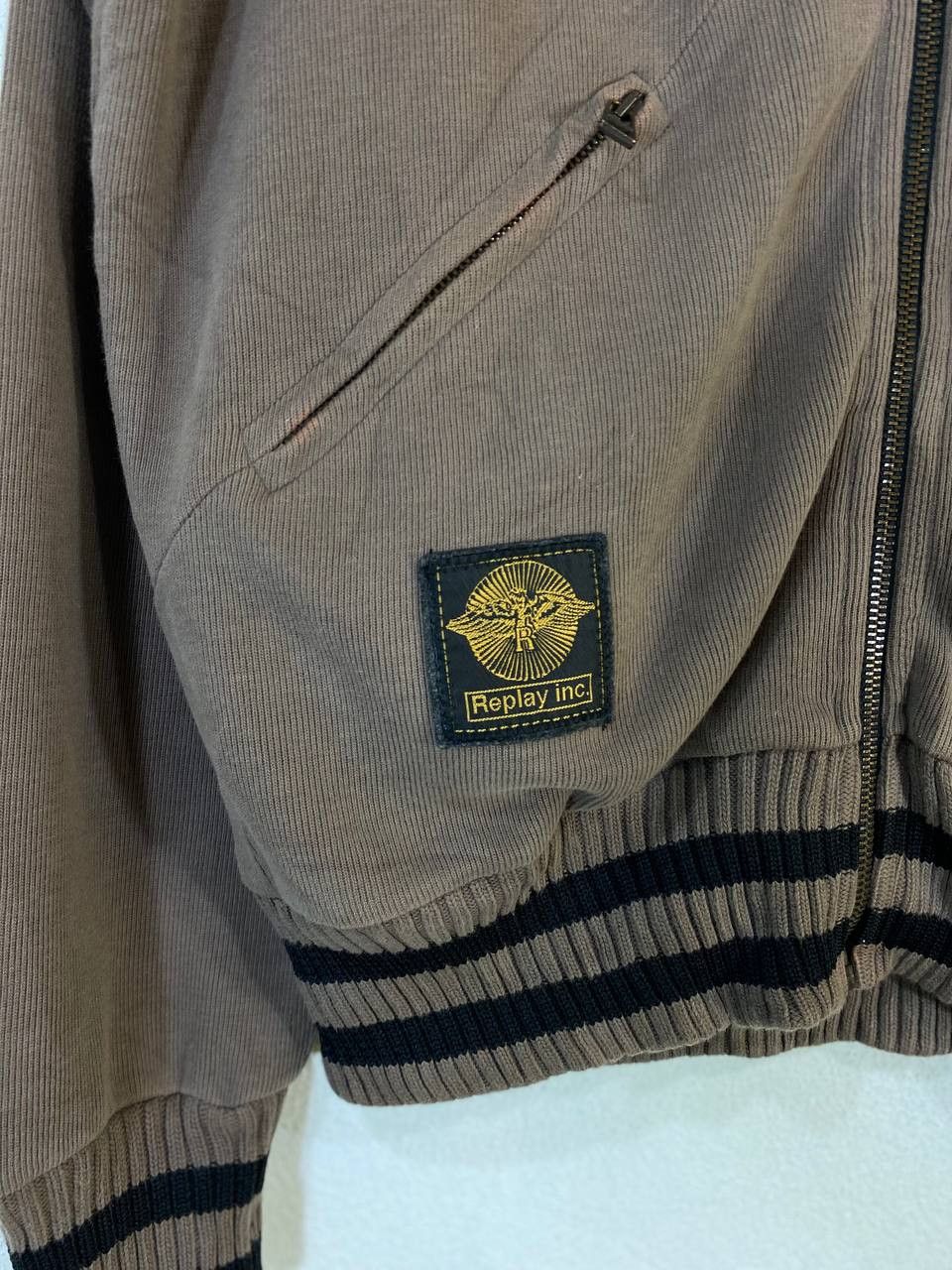 Replay replay inc tobacco sweater nice design Size US XL / EU 56 / 4 - 3 Thumbnail