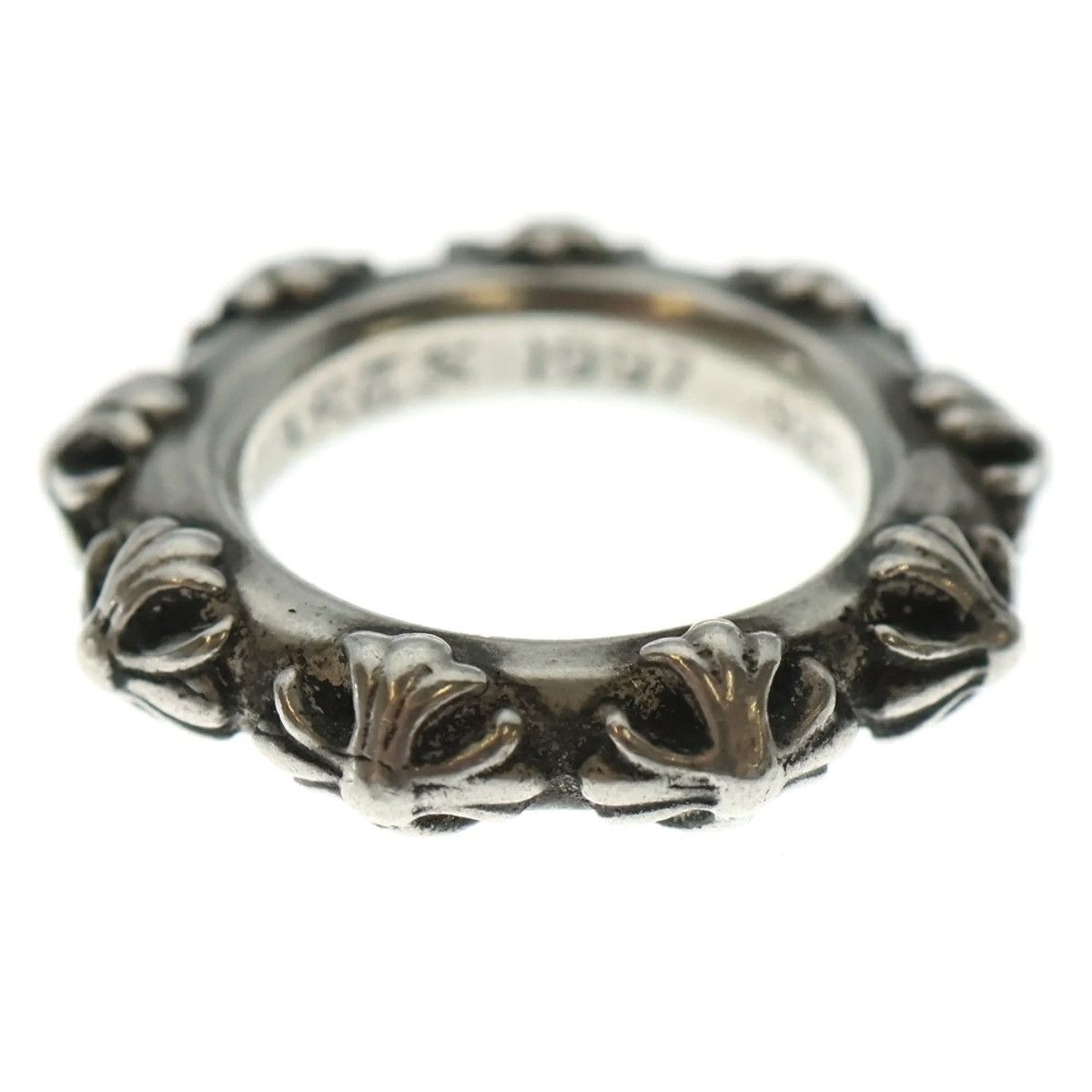 Chrome Hearts US8.5 Chrome Hearts Cross Band Ring 17 Size ONE SIZE - 3 Thumbnail
