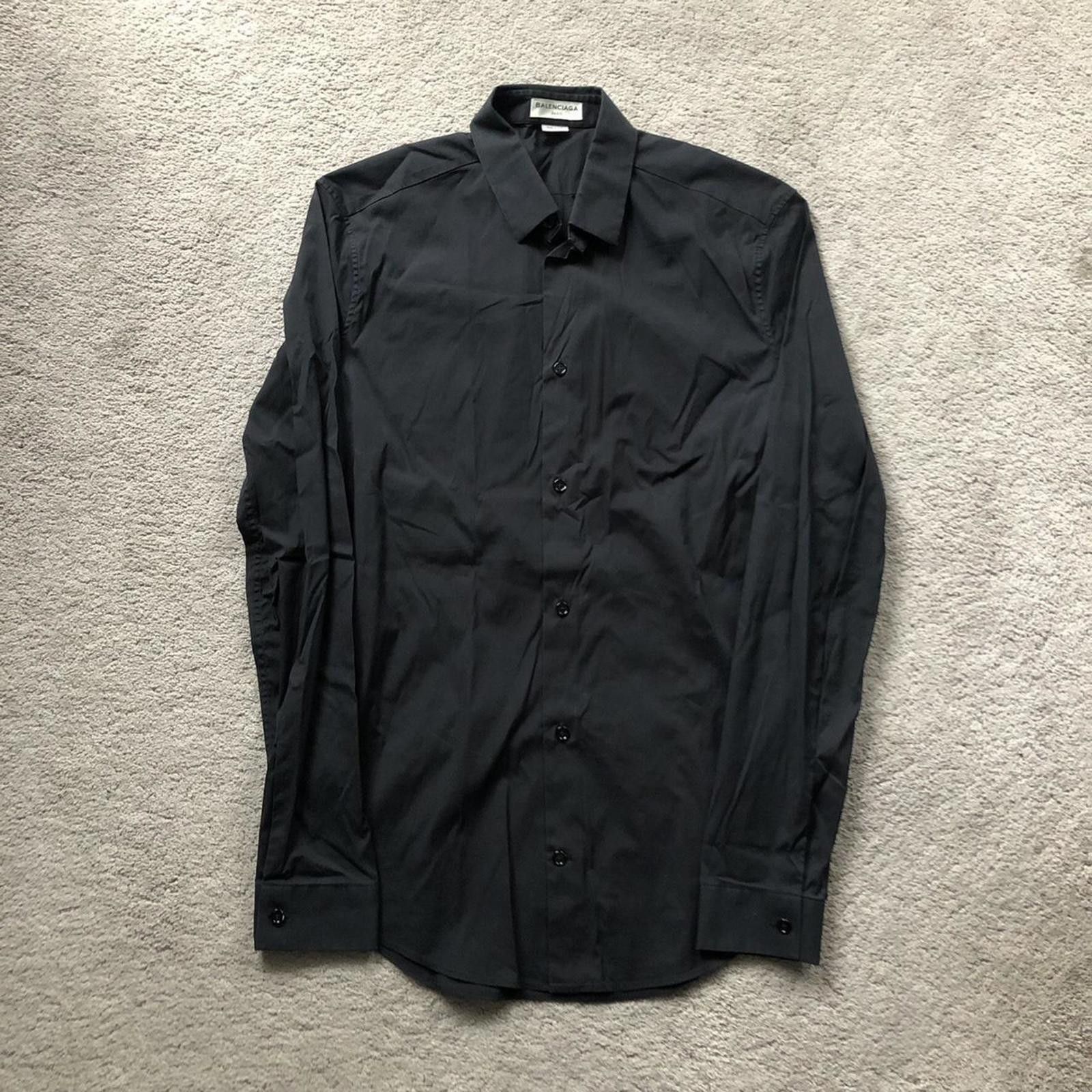 Balenciaga Balenciaga Button Up Shirt Size US M / EU 48-50 / 2 - 1 Thumbnail