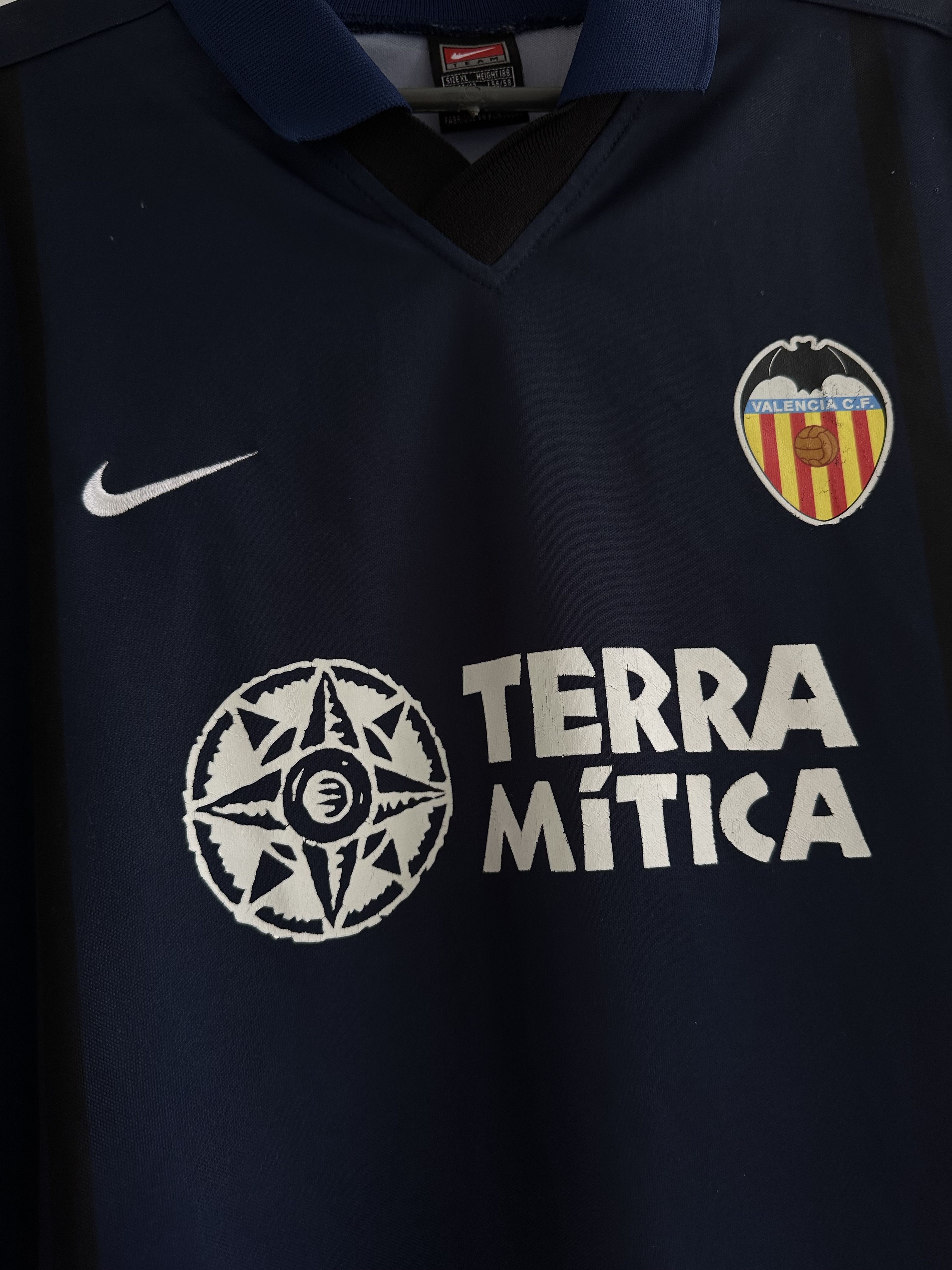 Nike Nike Vintage Valencia Soccer Jersey t shirt Size US XL / EU 56 / 4 - 3 Thumbnail