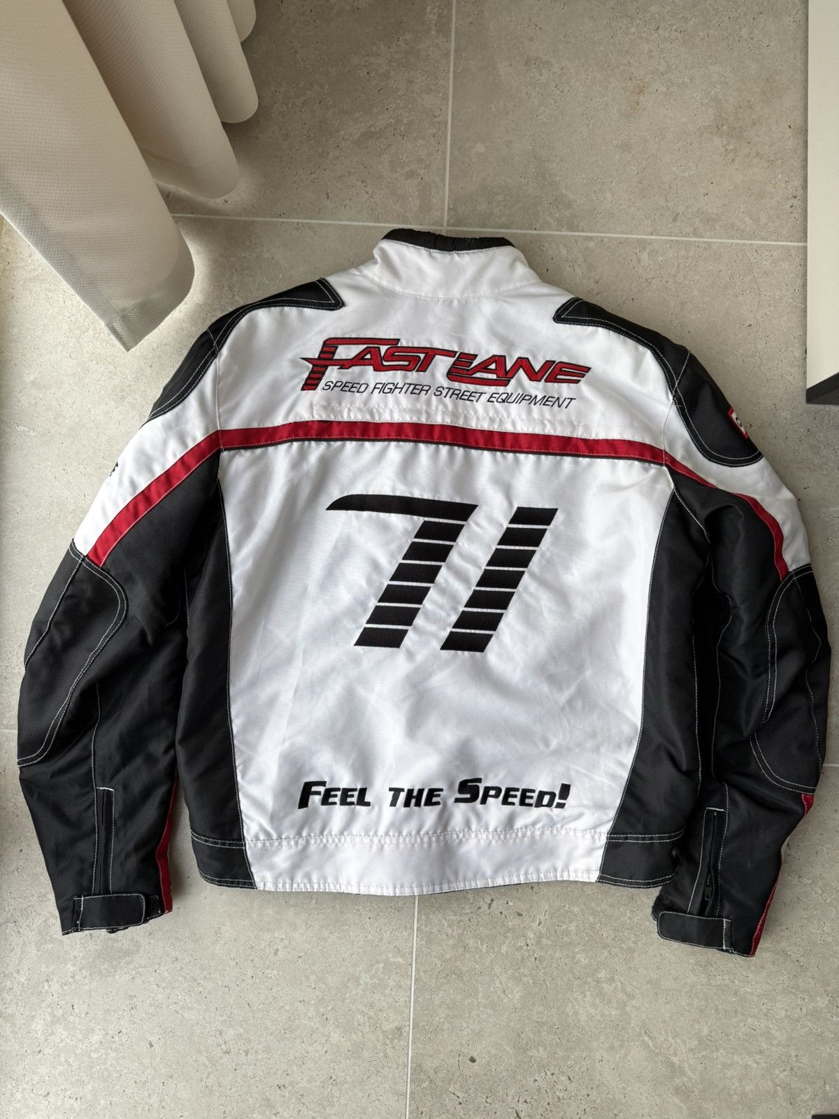 Vintage Fast Lane Race jacket 90's Size US XL / EU 56 / 4 - 2 Thumbnail