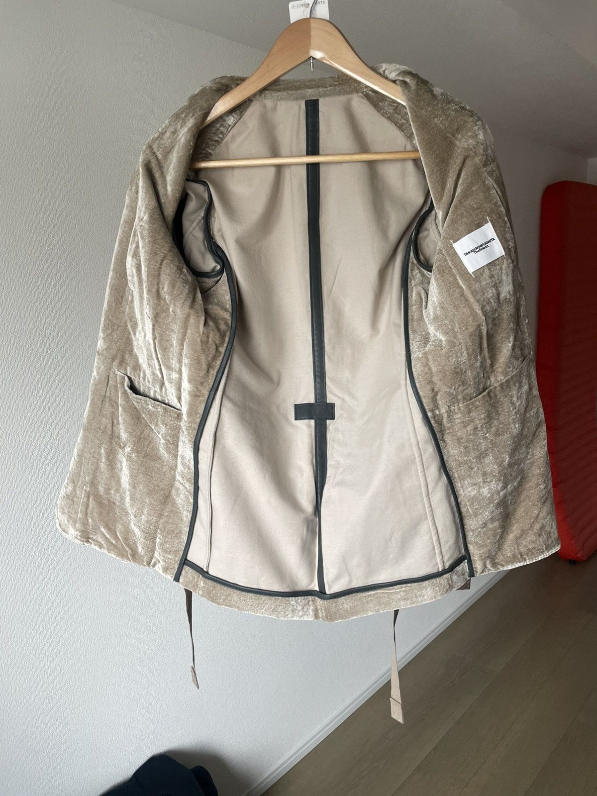 Takahiromiyashita The Soloist. 17FW Silk Collarless Jacket Size US S / EU 44-46 / 1 - 2 Thumbnail
