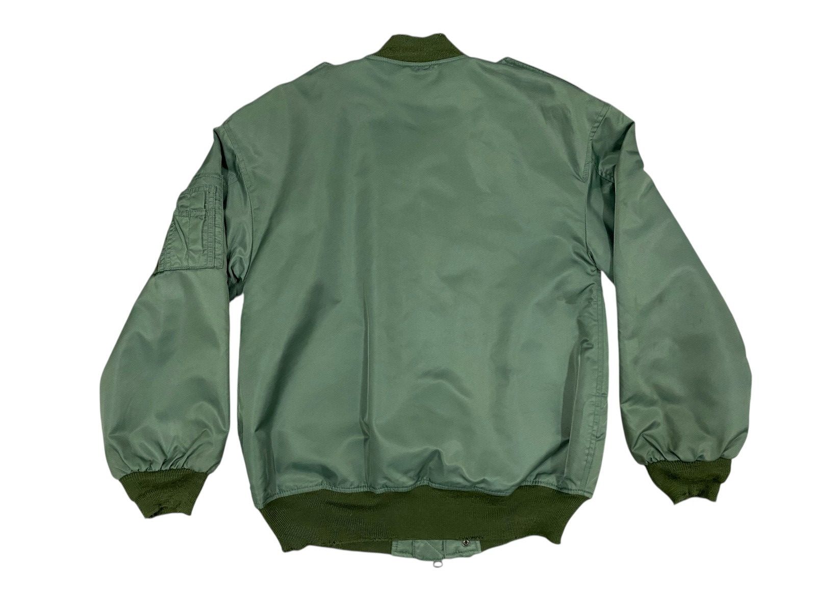 Vintage Vtg Bomber Jacket SLY Military - Amelia Size US M / EU 48-50 / 2 - 2 Thumbnail