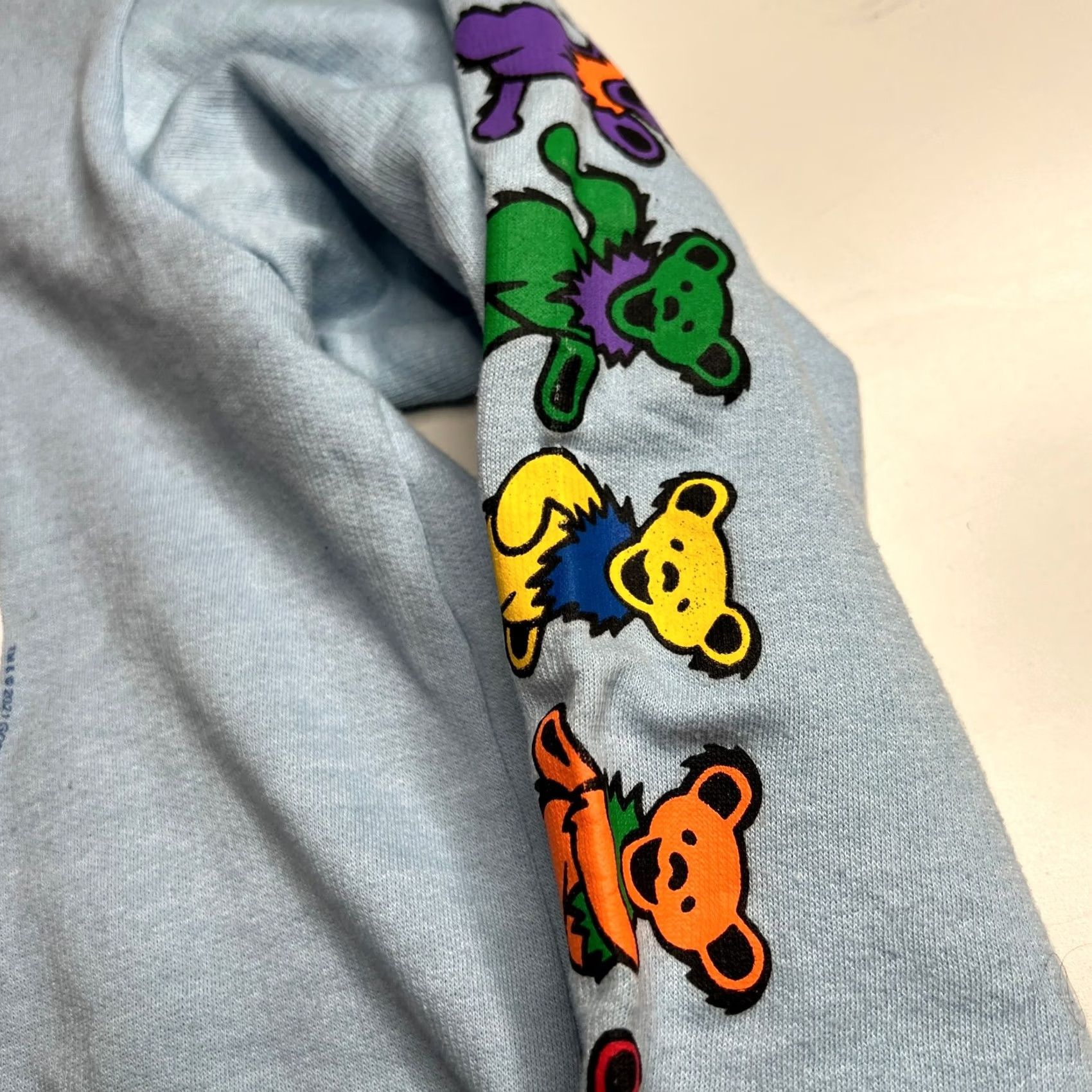Liquid Blue Grateful Dead Liquid Blue Hoodie M Light Blue Dancing Bears Steal Your Face Grap Size US M / EU 48-50 / 2 - 5 Thumbnail