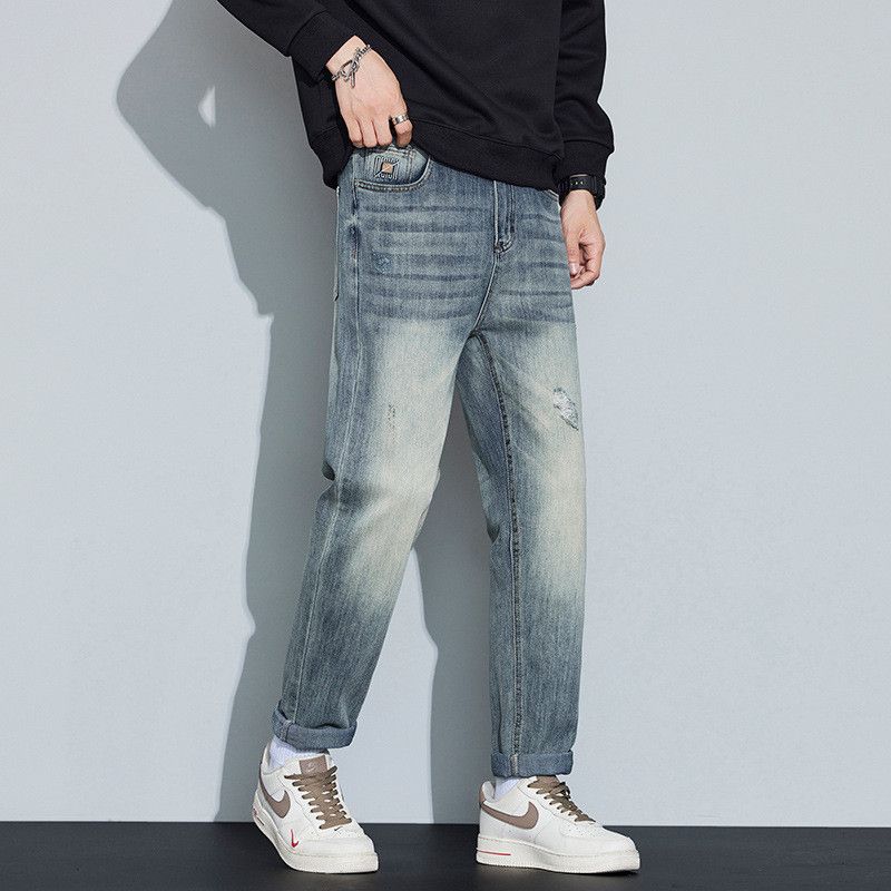 Jean American retro ripped jeans for men Size US 32 / EU 48 - 4 Thumbnail