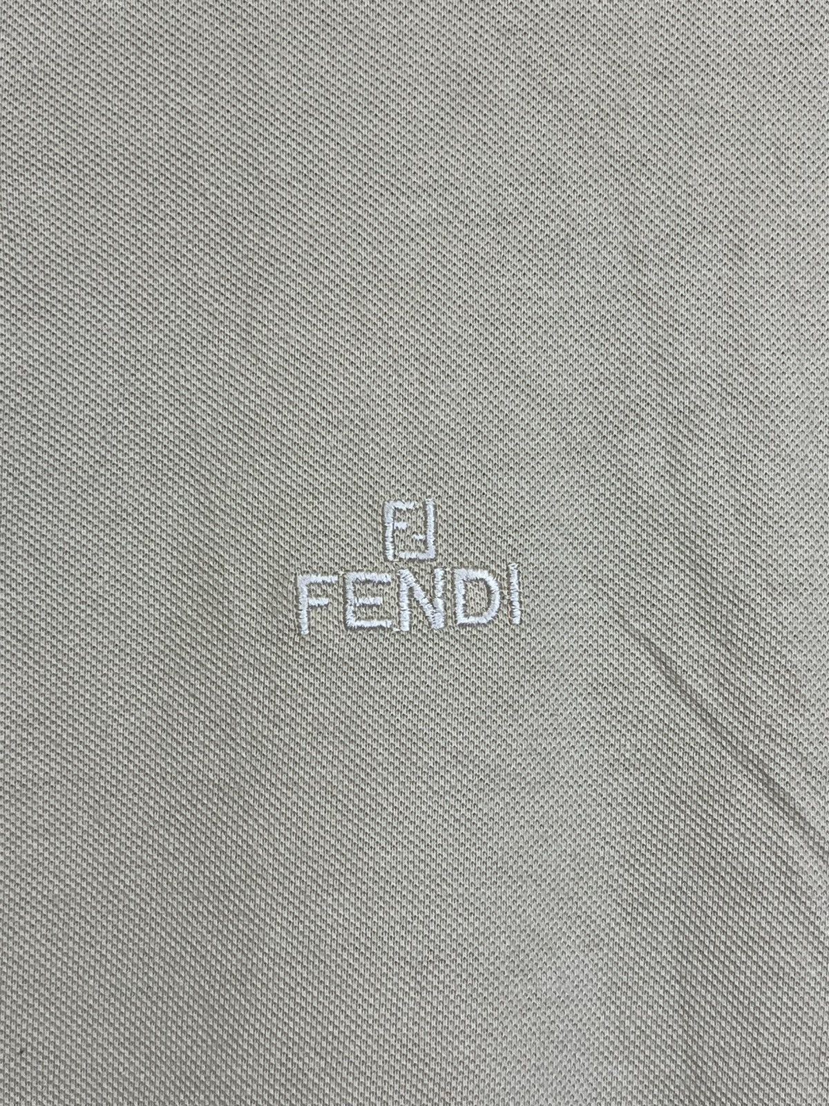 Fendi Vintage FENDI made in italy polo shirt Size US L / EU 52-54 / 3 - 7 Thumbnail