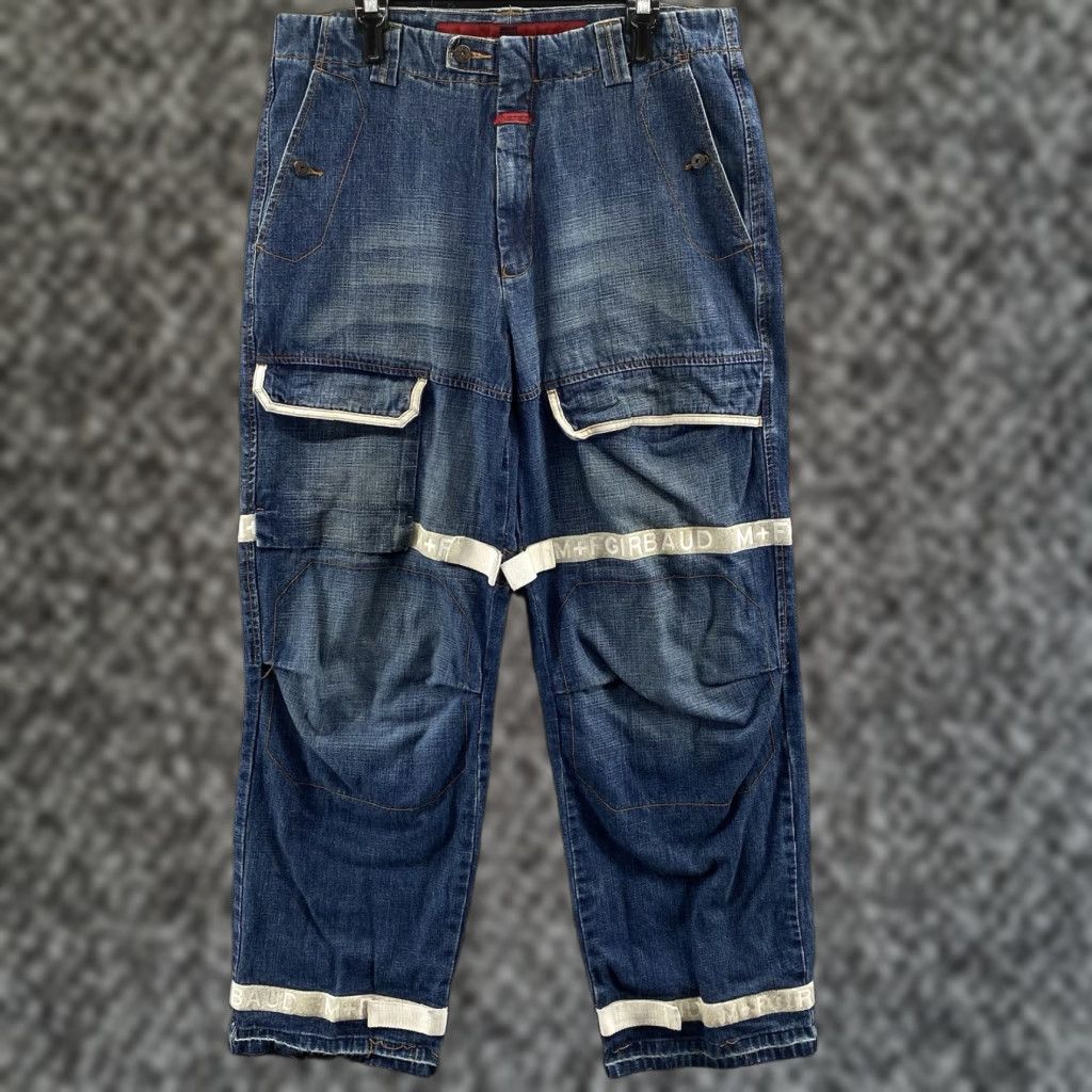 VINTAGE Girbaud Jeans Men 36 Relaxed Fit Wide-Leg Denim 90s Y2K