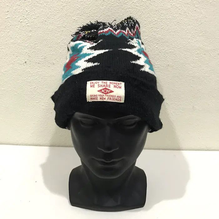 Other JunkStori Navajo Design Beanie Hat Size ONE SIZE - 3 Thumbnail