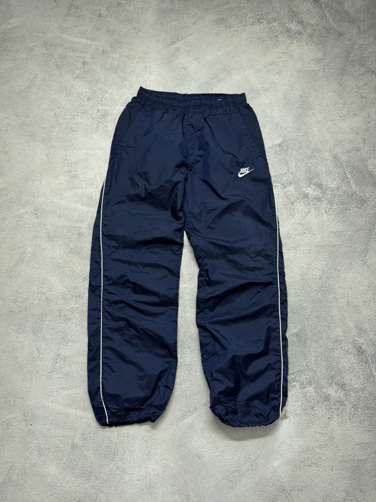 Nike Vintage Y2K Nike Nylon Mini Swoosh Drill Pants 00’s Size US 29 - 2 Thumbnail