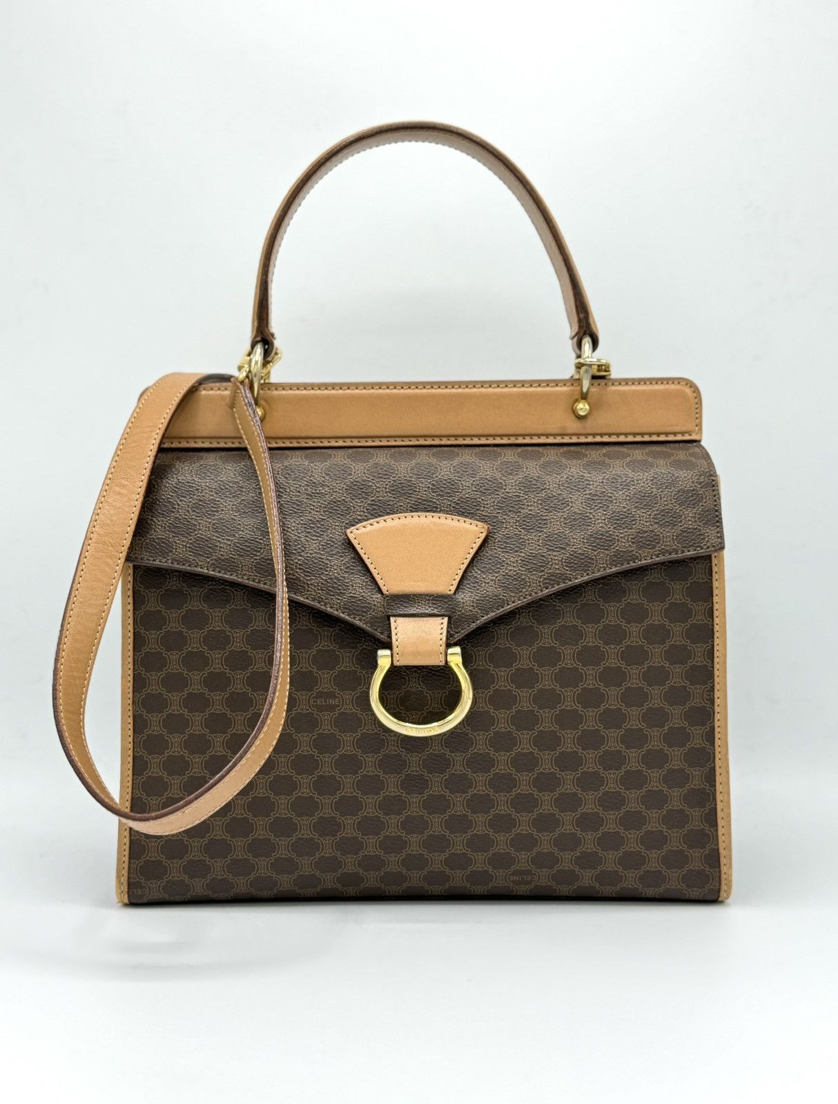 Celine CELINE Sac Handtasche Tasche Crossbody Bag Borsa Bag Macadam Size ONE SIZE - 1 Thumbnail
