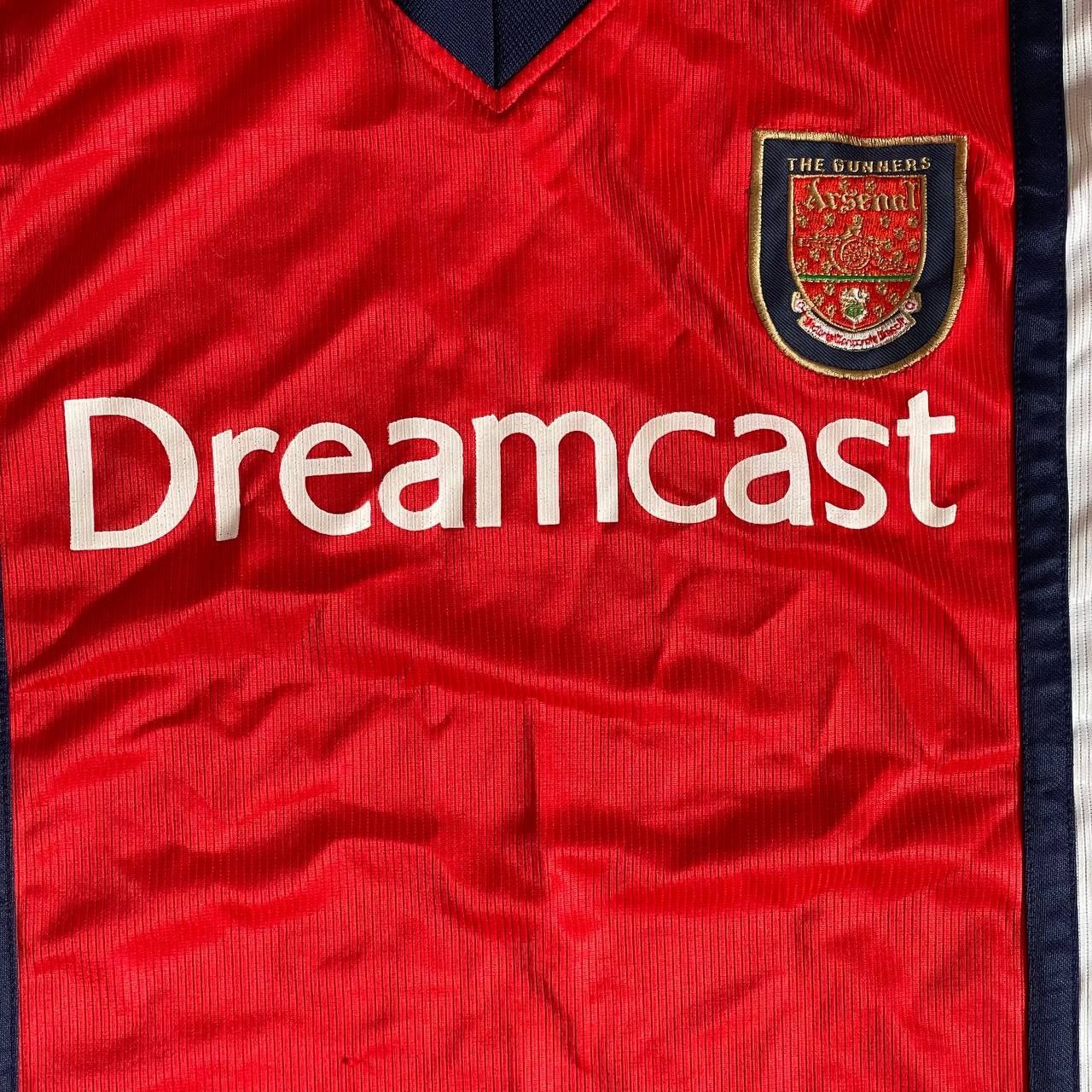 Vintage Arsenal Home Football Shirt 1999 - 2000 replica Jersey Size US M / EU 48-50 / 2 - 3 Thumbnail